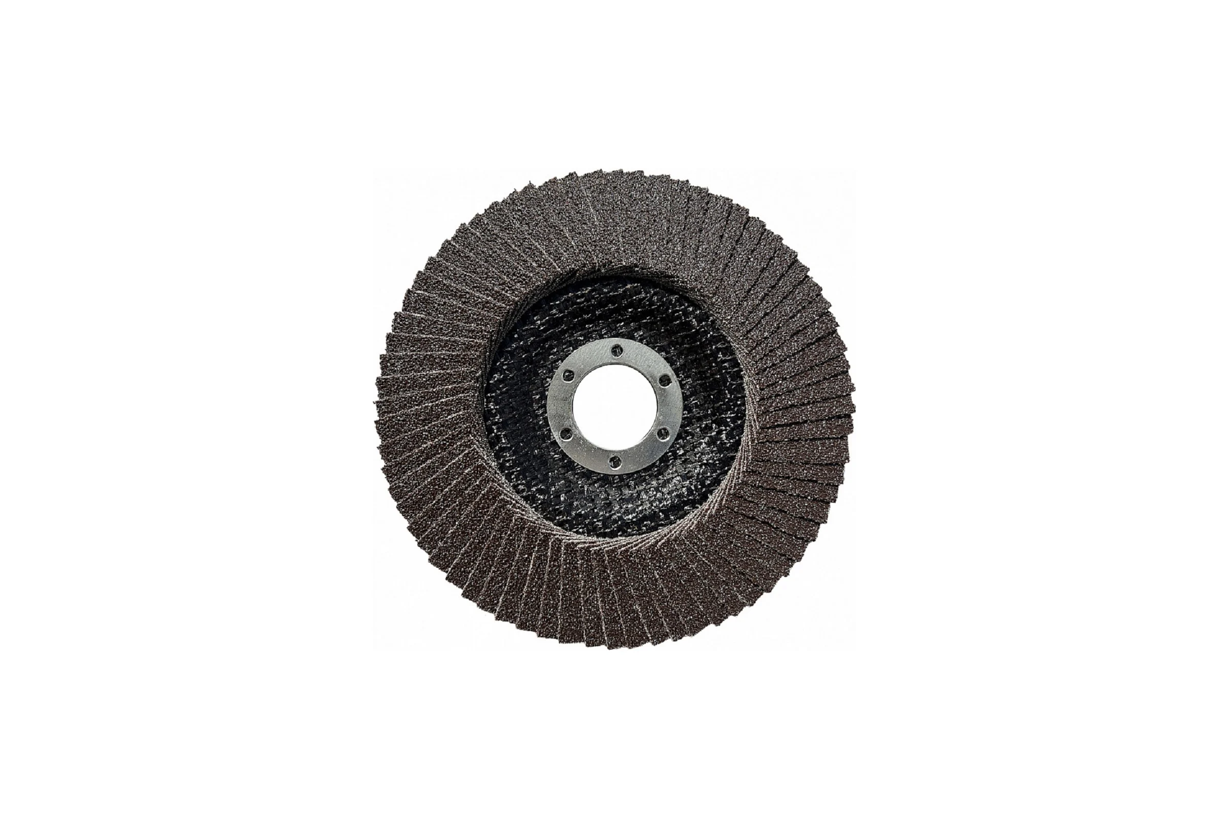 Круг лепестковый торцевой КЛТ1, 125x22.23 мм, P120, по нержавеющей стали Abraflex FLDH20INOX125P120