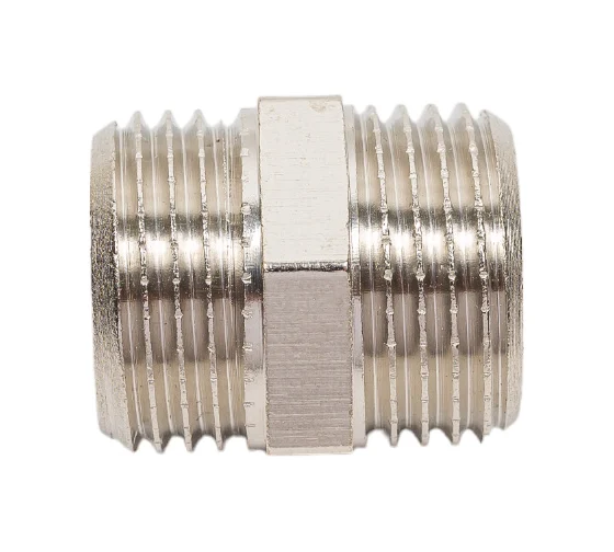 Ниппель Altstream НР 1/2", латунь 003060102