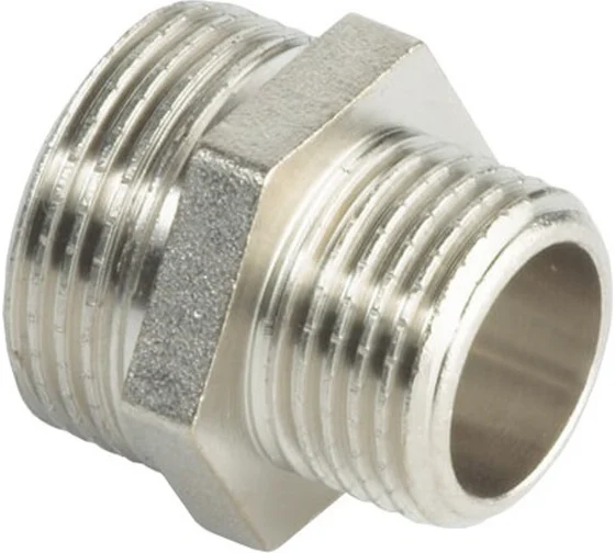 Ниппель переходной Altstream НР 2x1 1/2", латунь 003060212