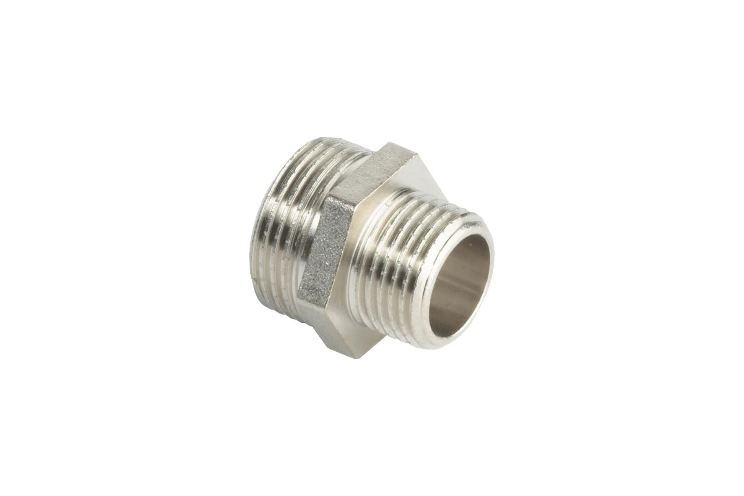 Ниппель переходной Altstream НР 1x1/2", латунь 003060204