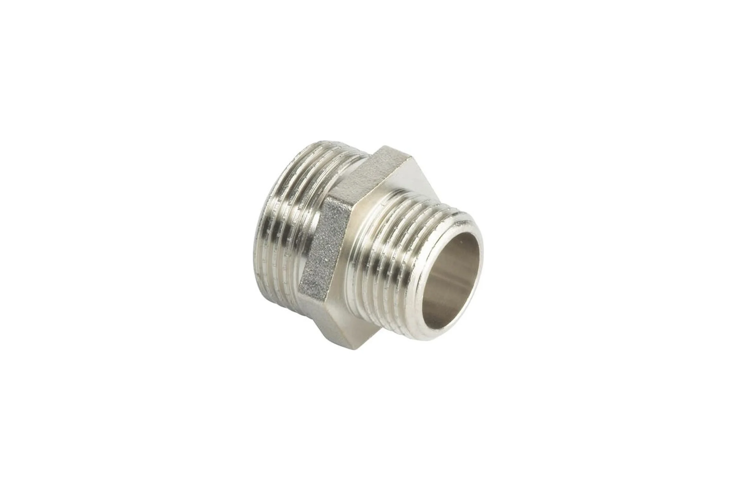 Ниппель переходной Altstream НР 1 1/4x1/2", латунь 003060206