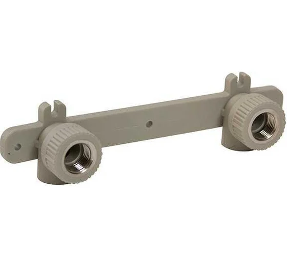Настенный комплект для смесителя TEBO PPR 20x1/2 ВР серый 031090811
