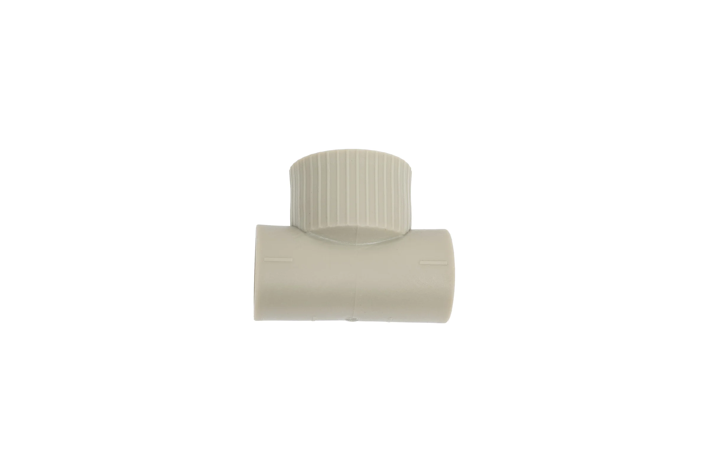 Комбинированный тройник TEBO PPR 20x1/2" ВР серый 031040302