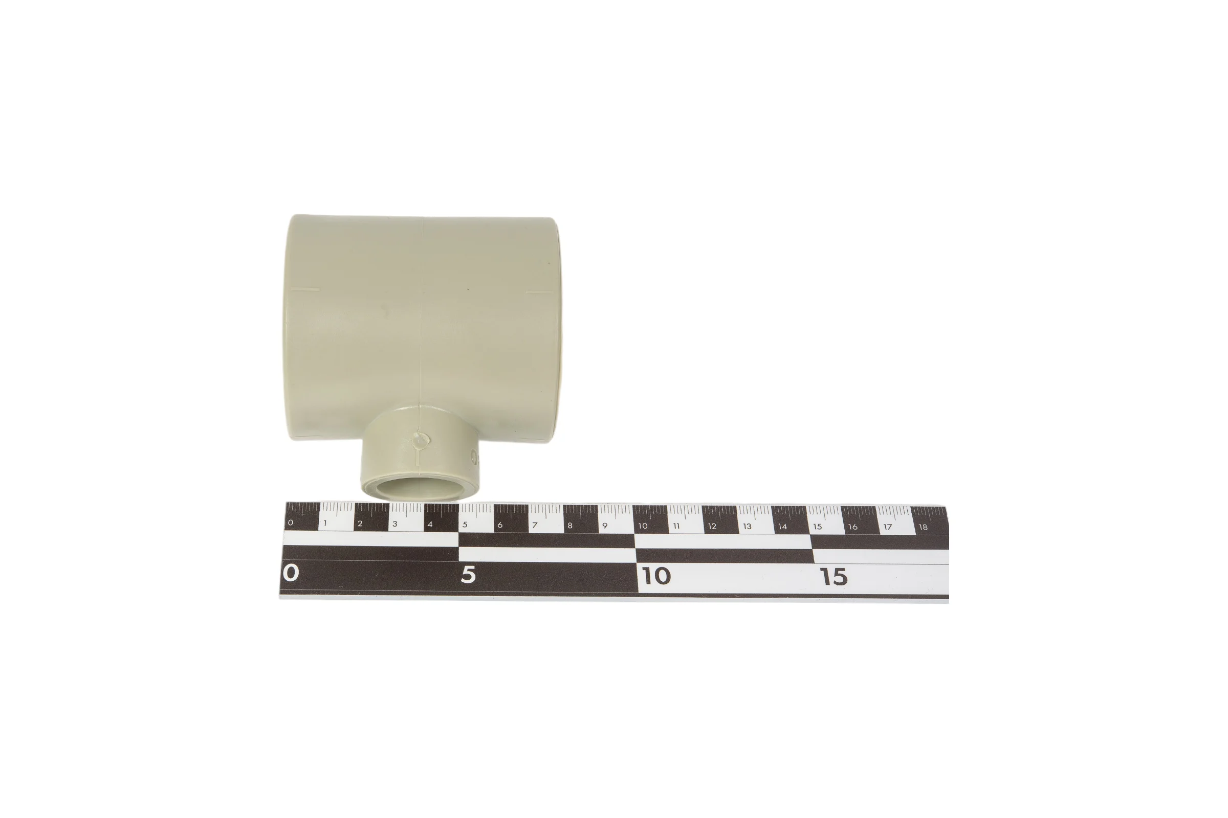 Переходной тройник TEBO PPR 50x25x50 серый 031040228