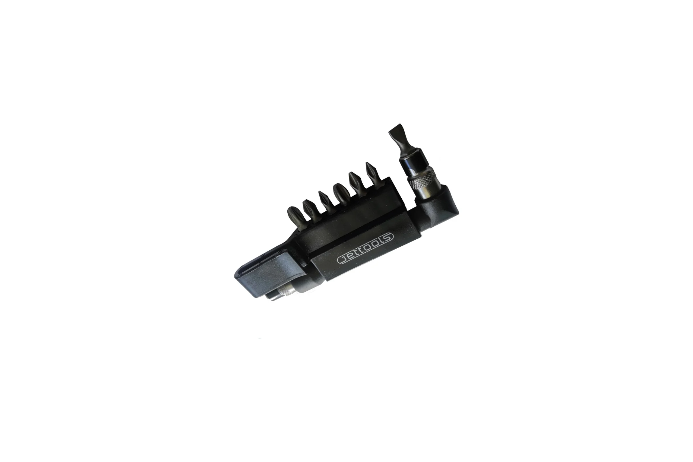 Набор бит с угловой отверткой Jettools 1/4'' 8шт W-6208