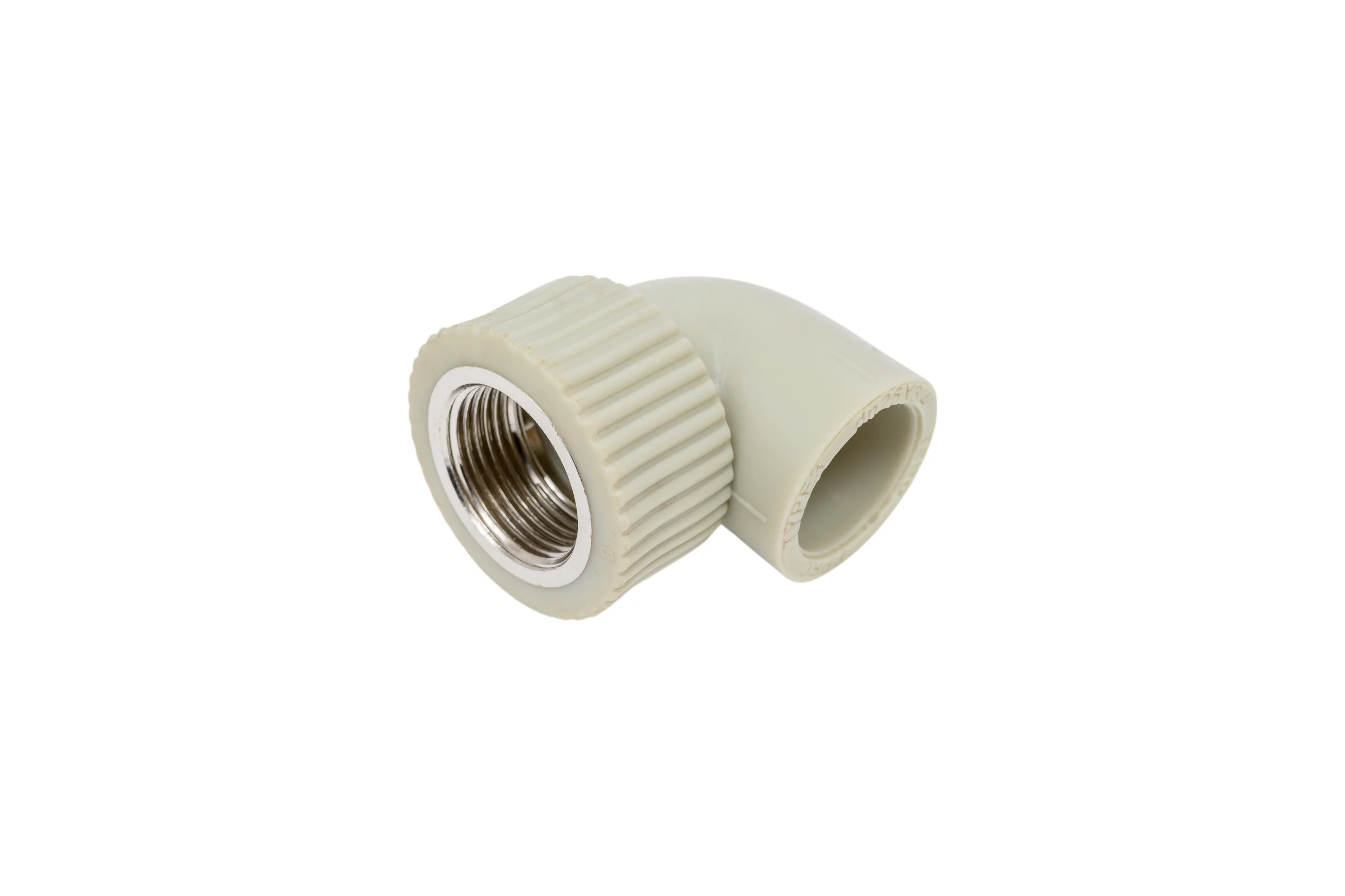 Угольник комбинированный TEBO PPR 25x3/4 ВР серый 031030407