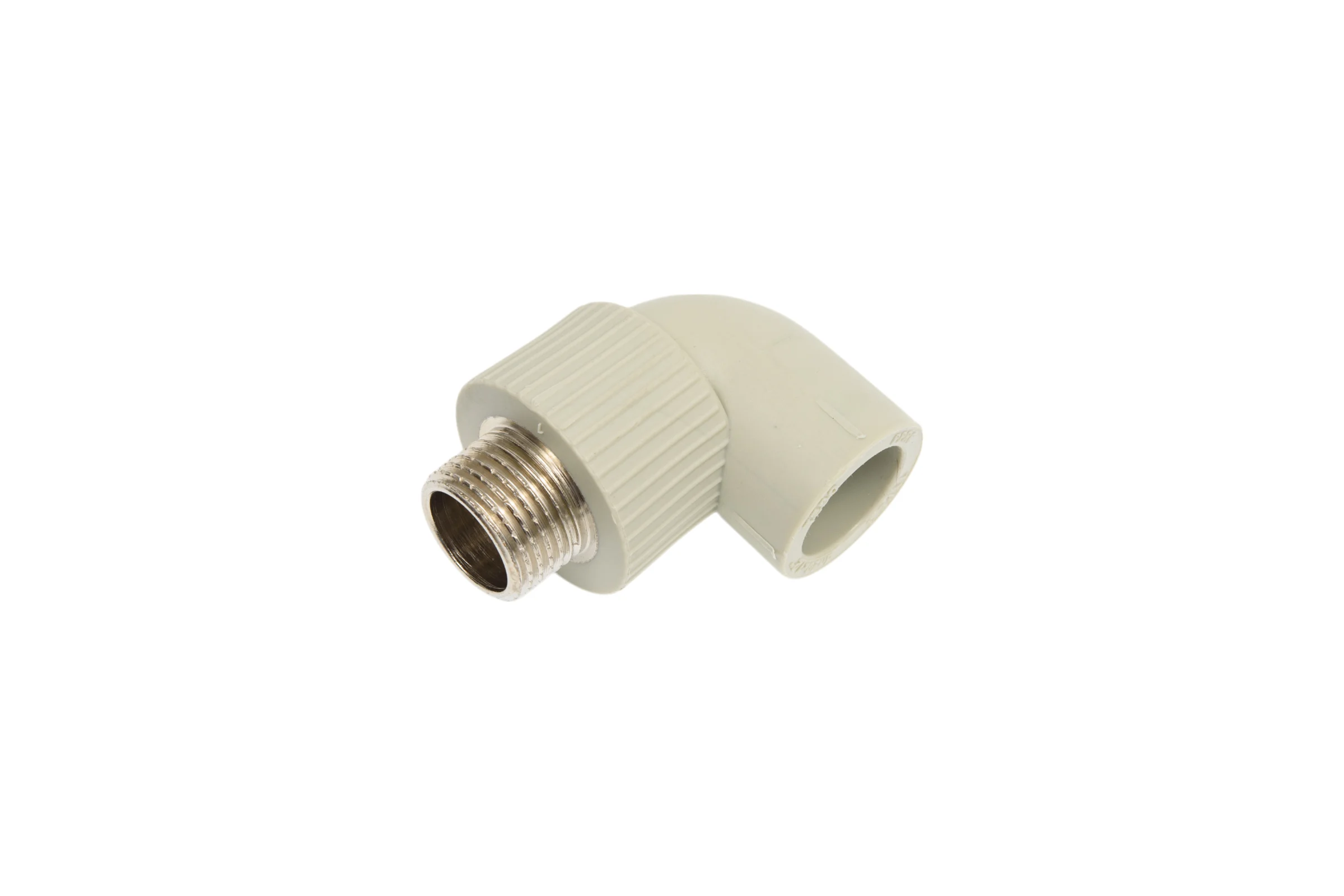 Угольник комбинированный TEBO PPR 20x1/2 НР серый 031033603