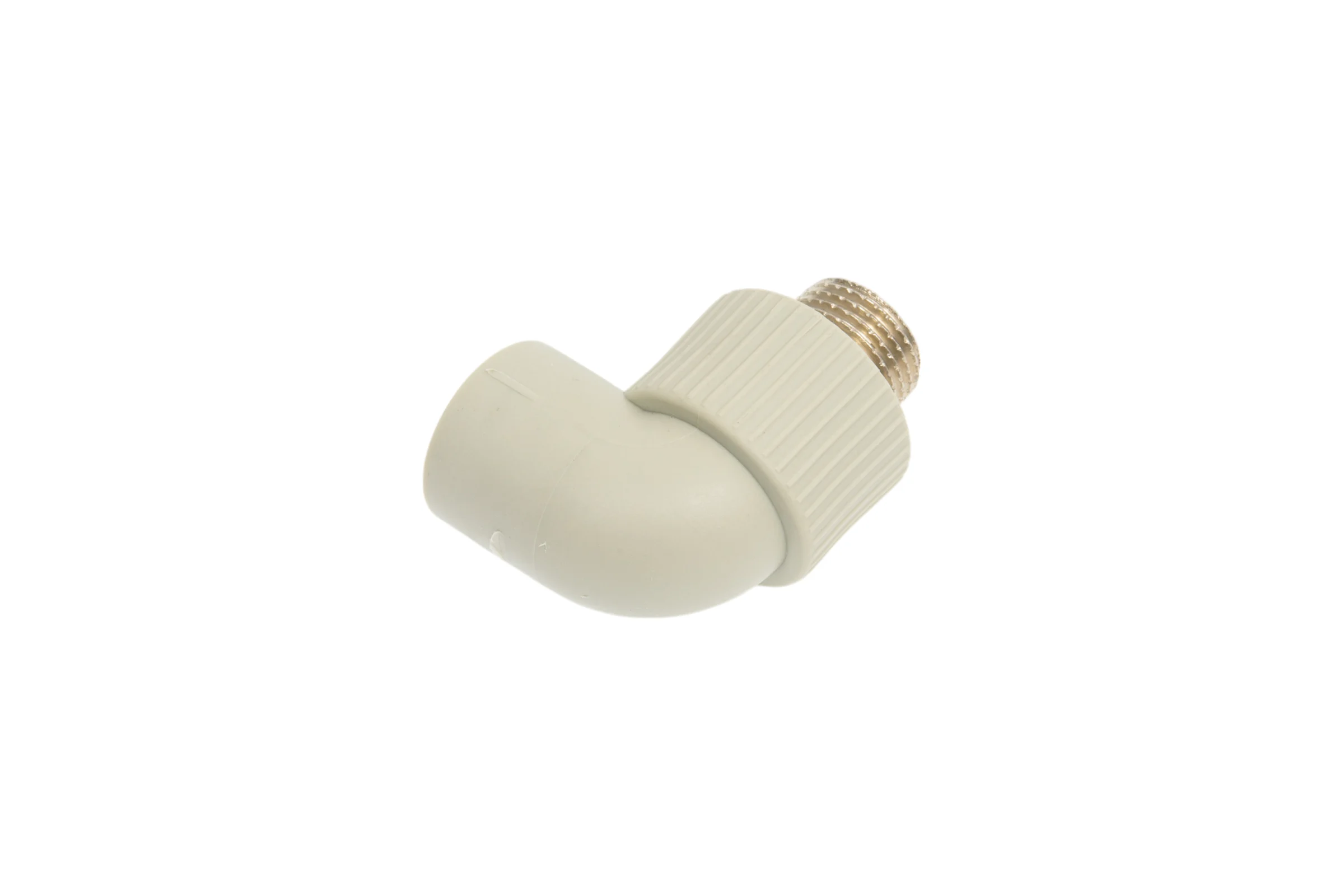 Угольник комбинированный TEBO PPR 20x1/2 НР серый 031033603