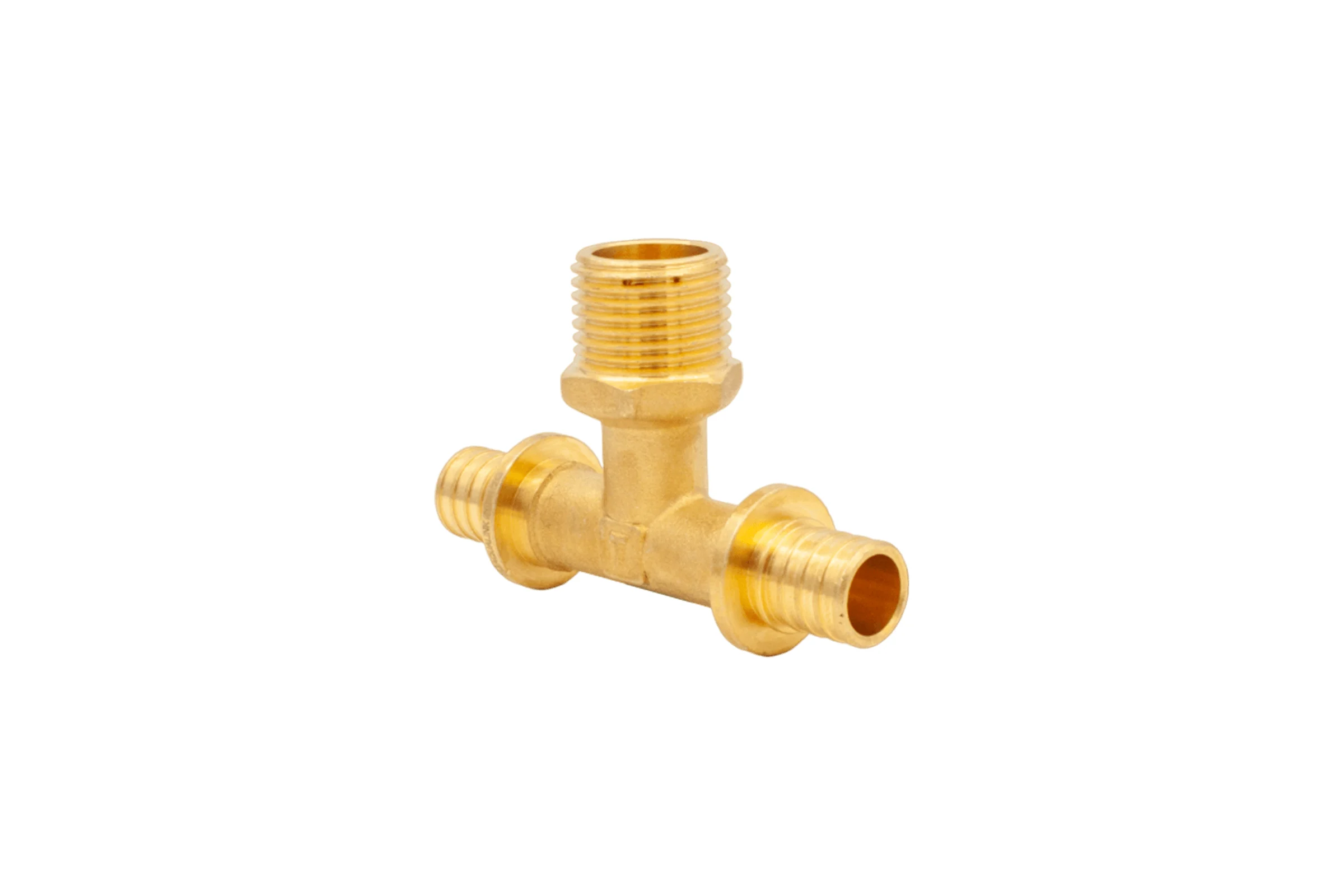 Тройник аксиальный AQUALINK 20 мм х 1/2" нар х 20 мм 1039