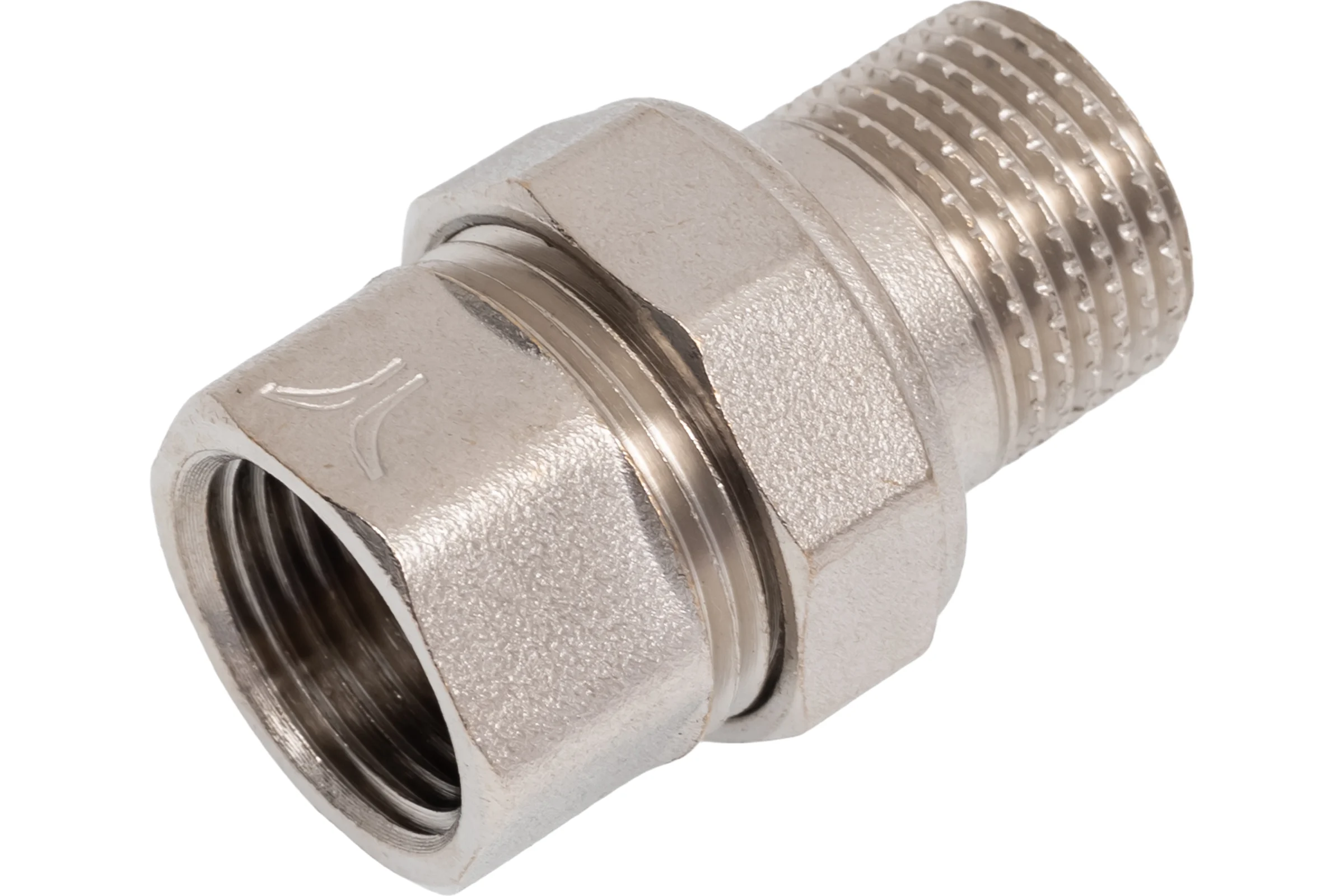 Соединение PRO AQUA разъемное, прямое, резьбовое, Н/В, ШК 1/2 10-m15-f15xb