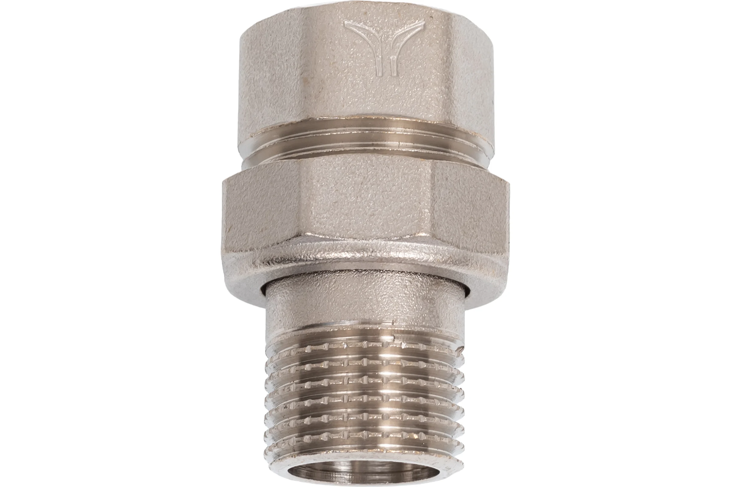 Соединение PRO AQUA разъемное, прямое, резьбовое, Н/В, ШК 1/2 10-m15-f15xb