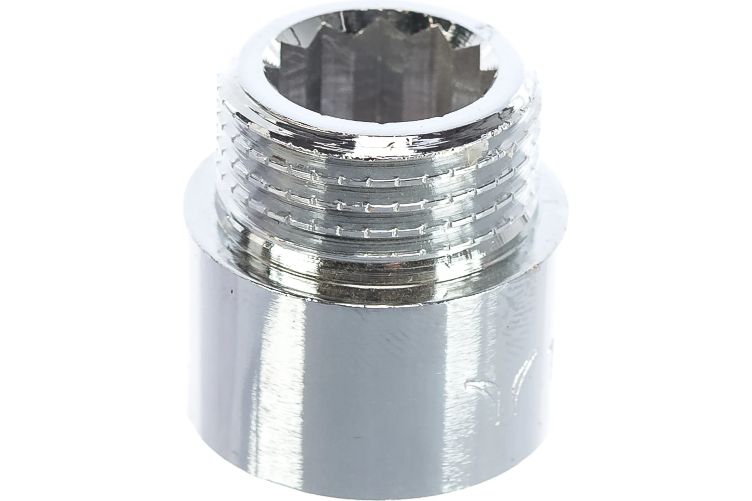 Удлинитель PRO AQUA хромированный, Н/В, резьбовой, ШК 1/2x15 07-m15-f15crb