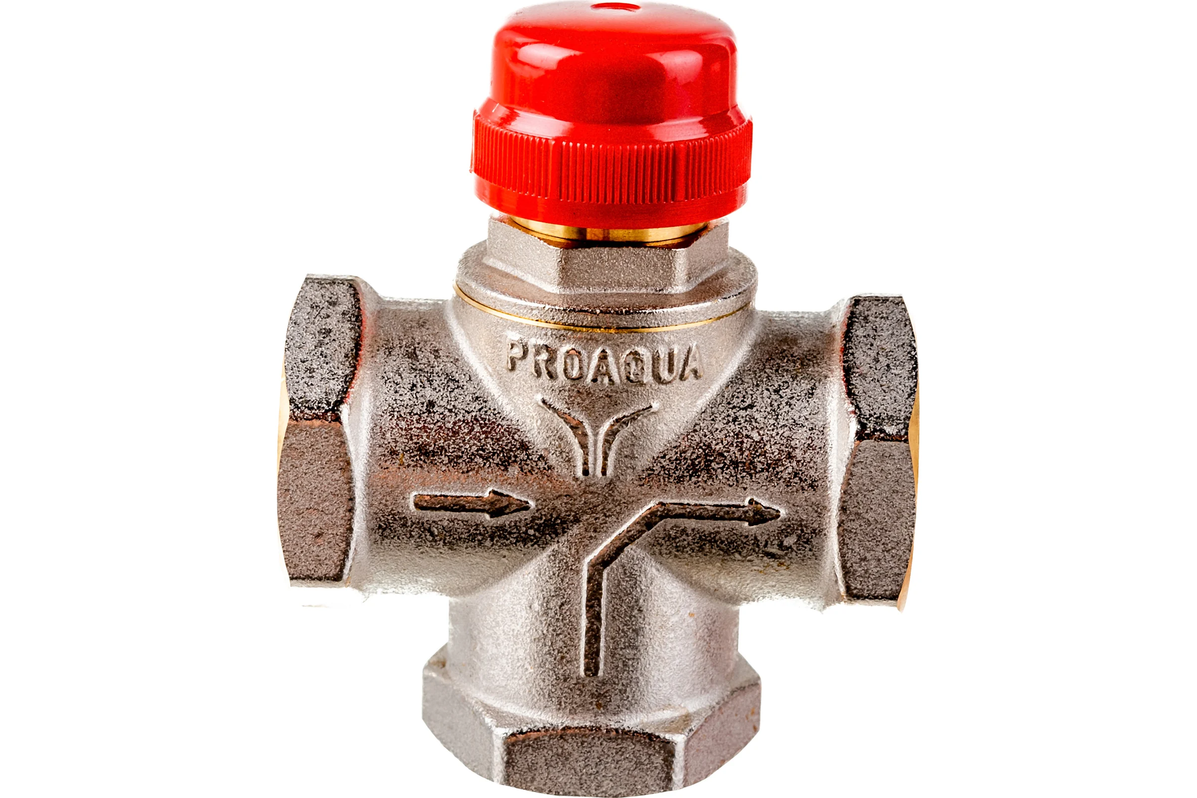 Трехходовой смесительный клапан PRO AQUA  1 TMV-f25-f25-f25b
