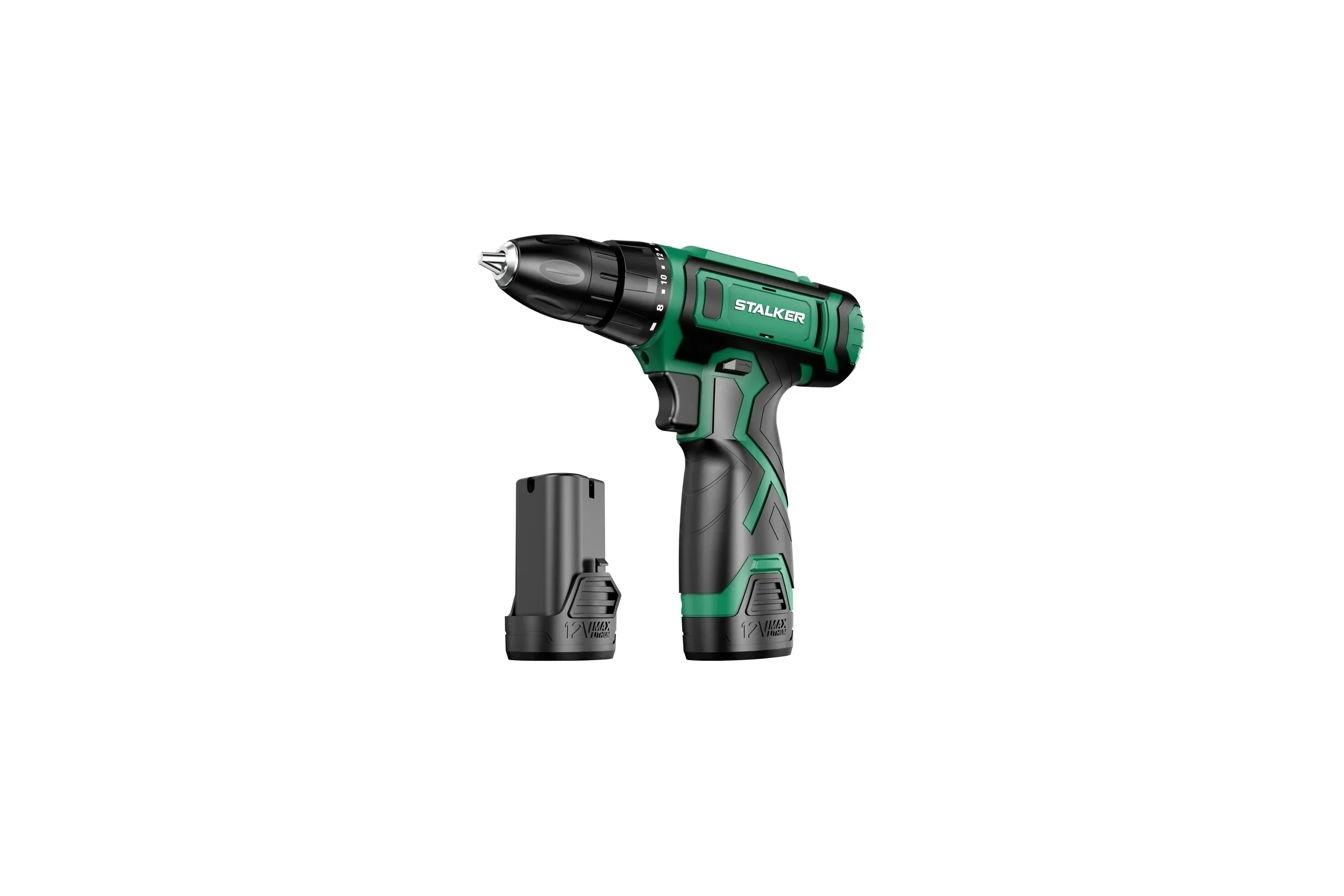 Аккумуляторная дрель-шуруповерт ALTECO STALKER D12 Li X2 69837