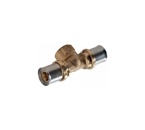 Тройник Giacomini МП/PE-X латунь пресс RM154 Дн 20х1/2х20 ВР RM154Y037 027-6585