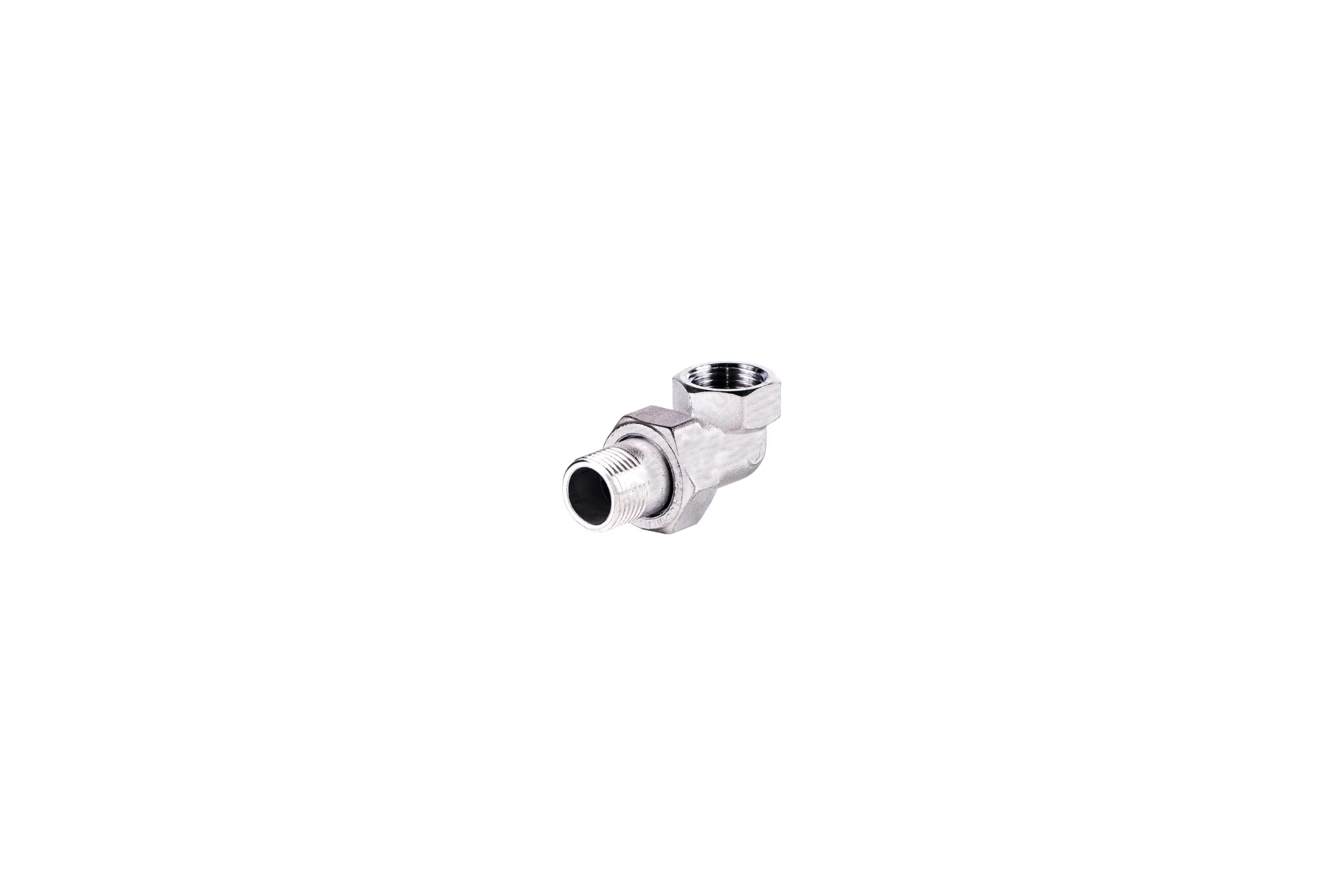 Соединитель Giacomini латунь хром американка Ду 20 3/4 угловой ВР/НР R19 R19X004 127-5175