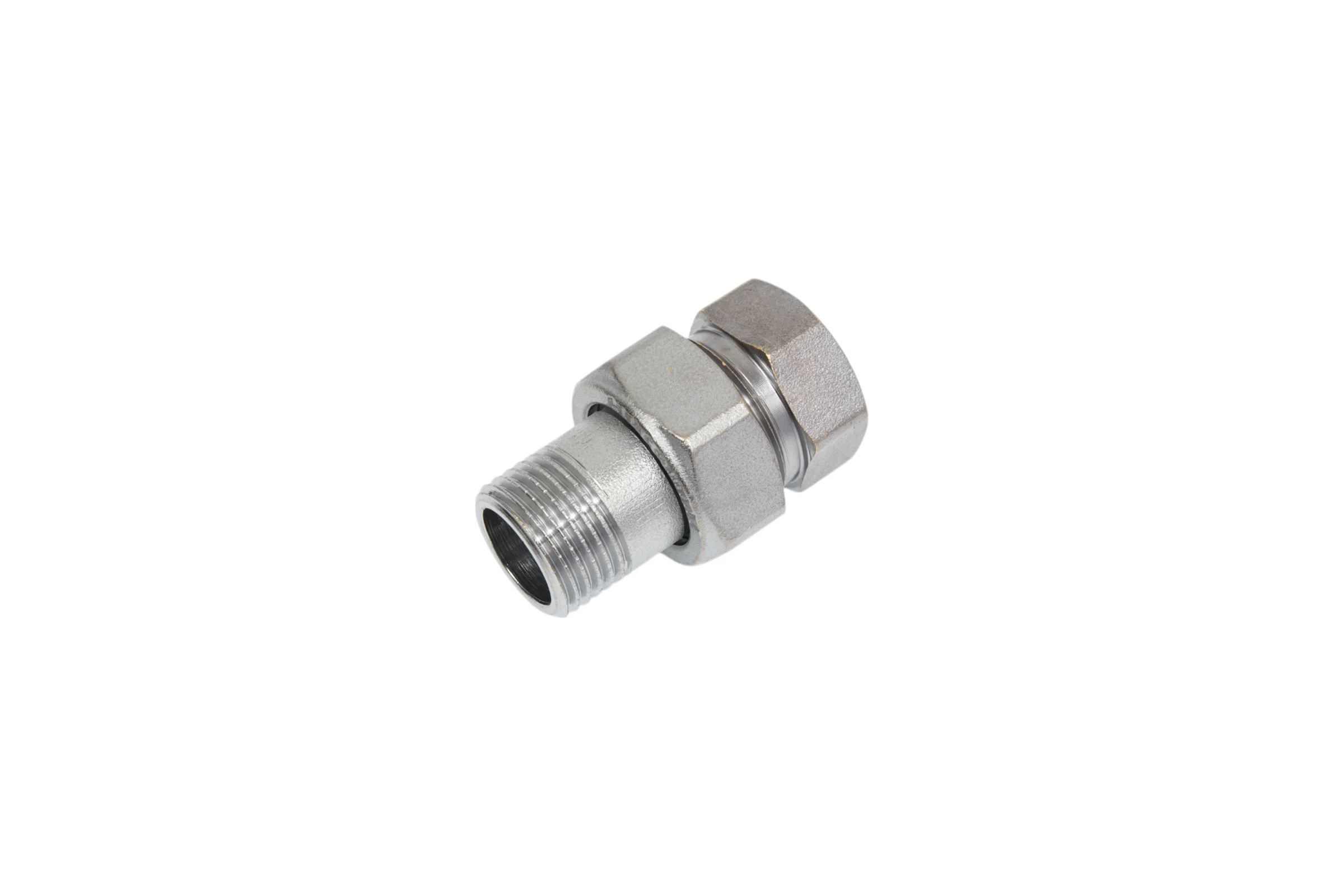 Соединитель Giacomini латунь хром американка Ду 15 1/2 прямой ВР/НР R18 R18X003 127-0770