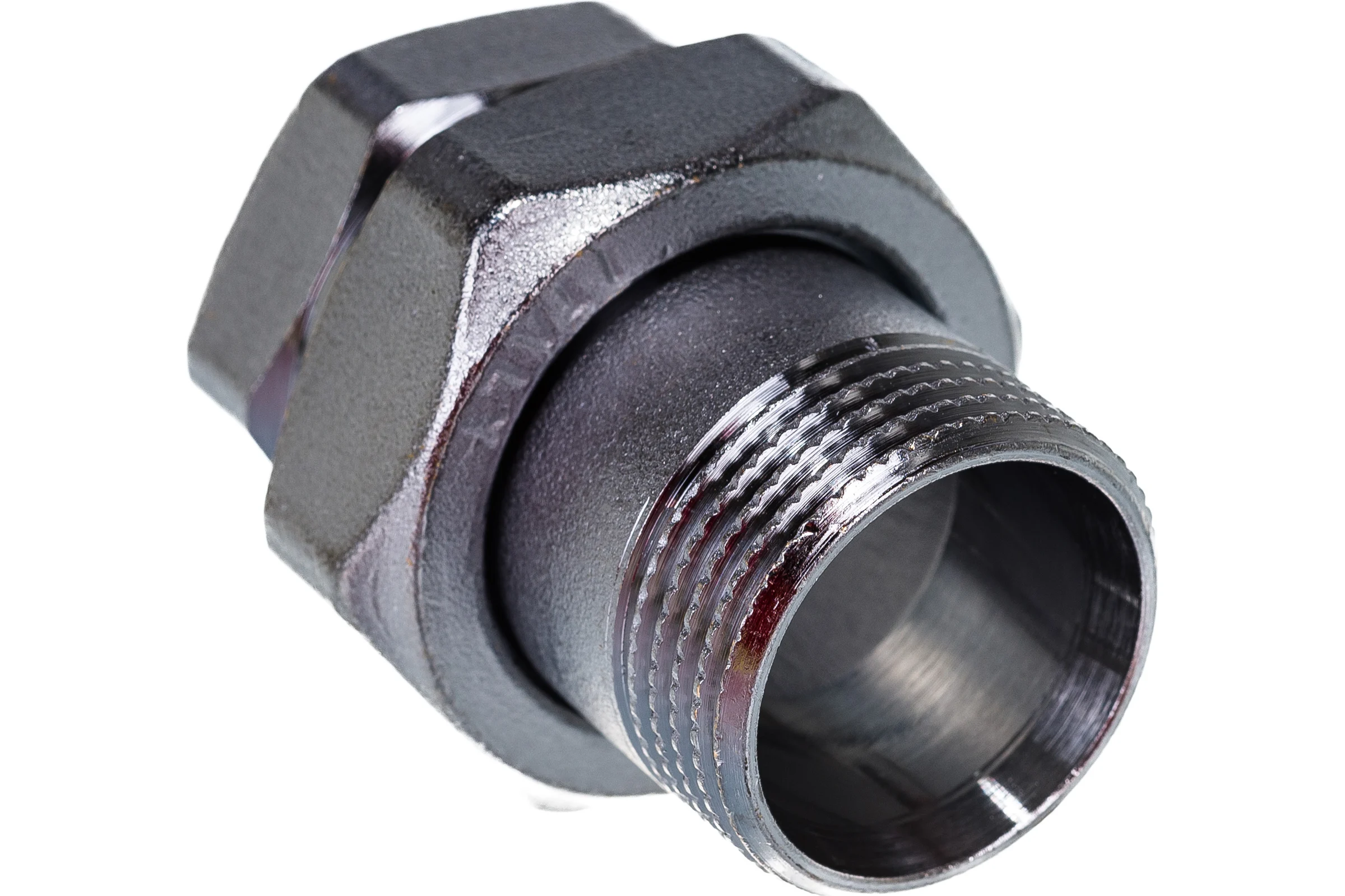 Соединитель Giacomini латунь хром американка Ду 25 1 прямой ВР/НР R18 R18X005 027-4134