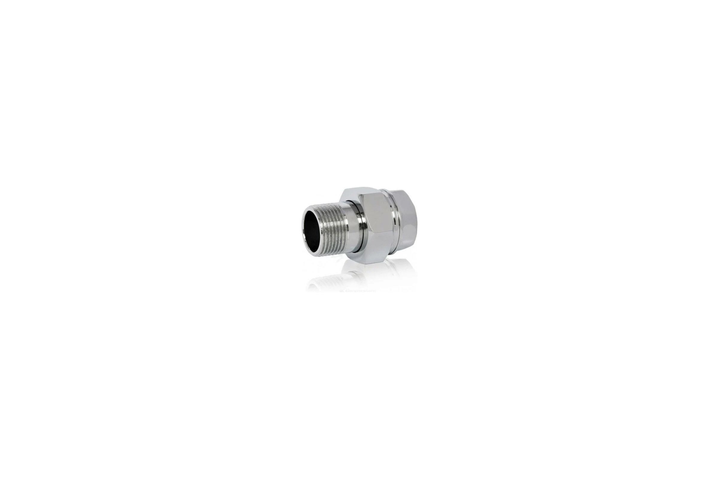 Соединитель Giacomini латунь хром американка Ду 32 1 1/4 прямой ВР/НР R18 R18X006 127-0771