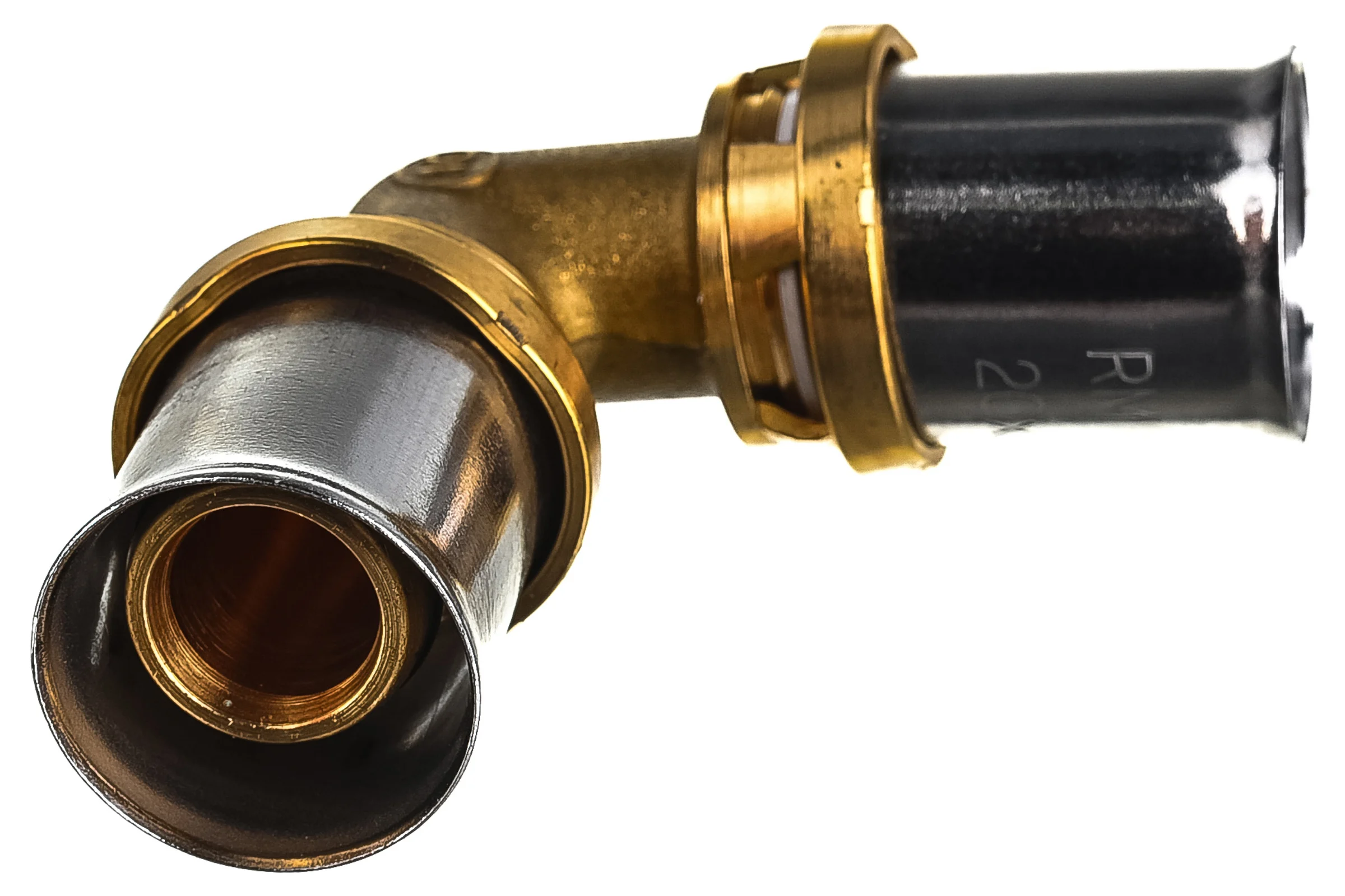 Угольник МП/PE-X Giacomini RM122 латунь пресс, Дн 20х90гр RM122Y007 027-6571