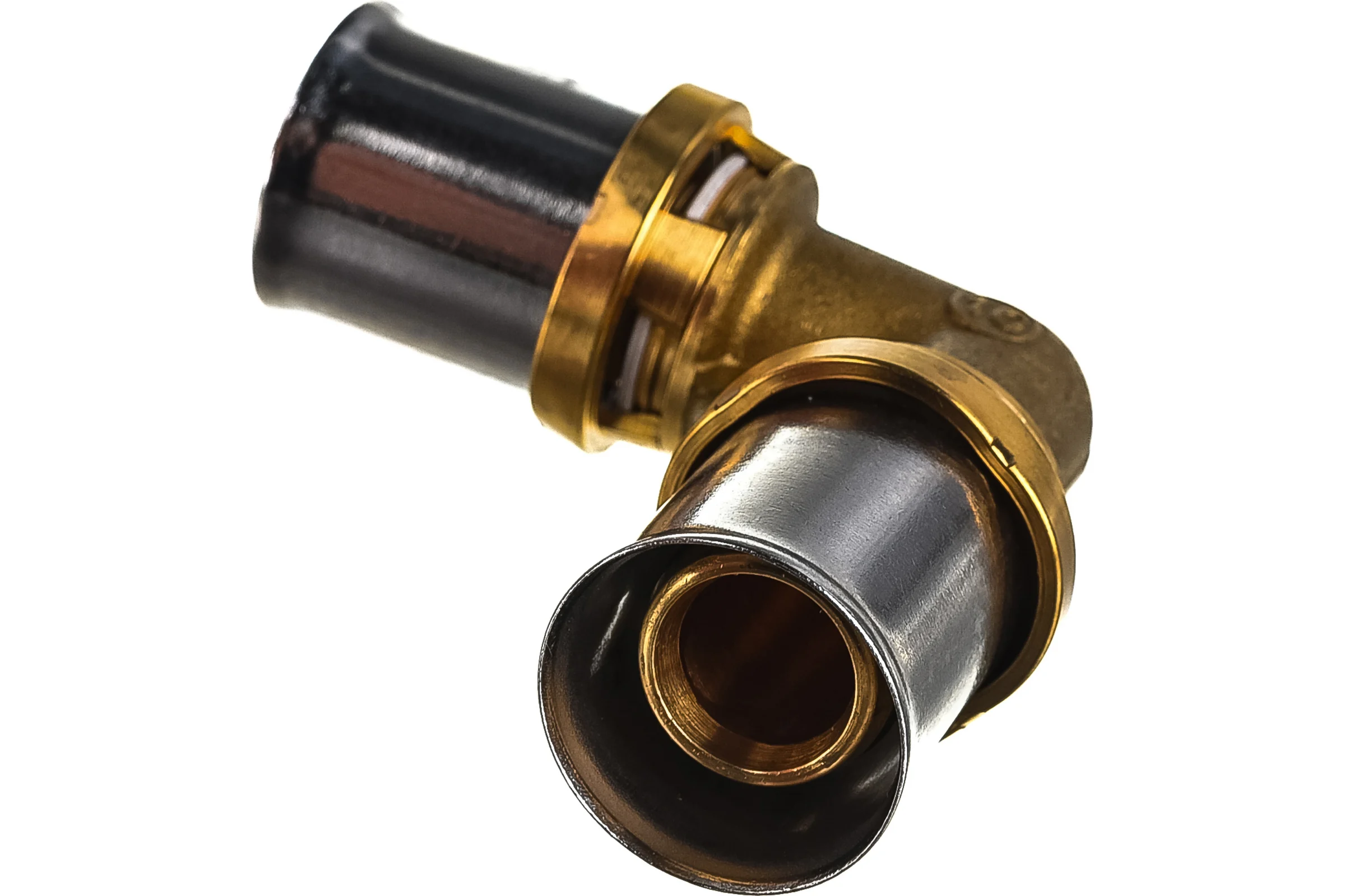 Угольник МП/PE-X Giacomini RM122 латунь пресс, Дн 20х90гр RM122Y007 027-6571