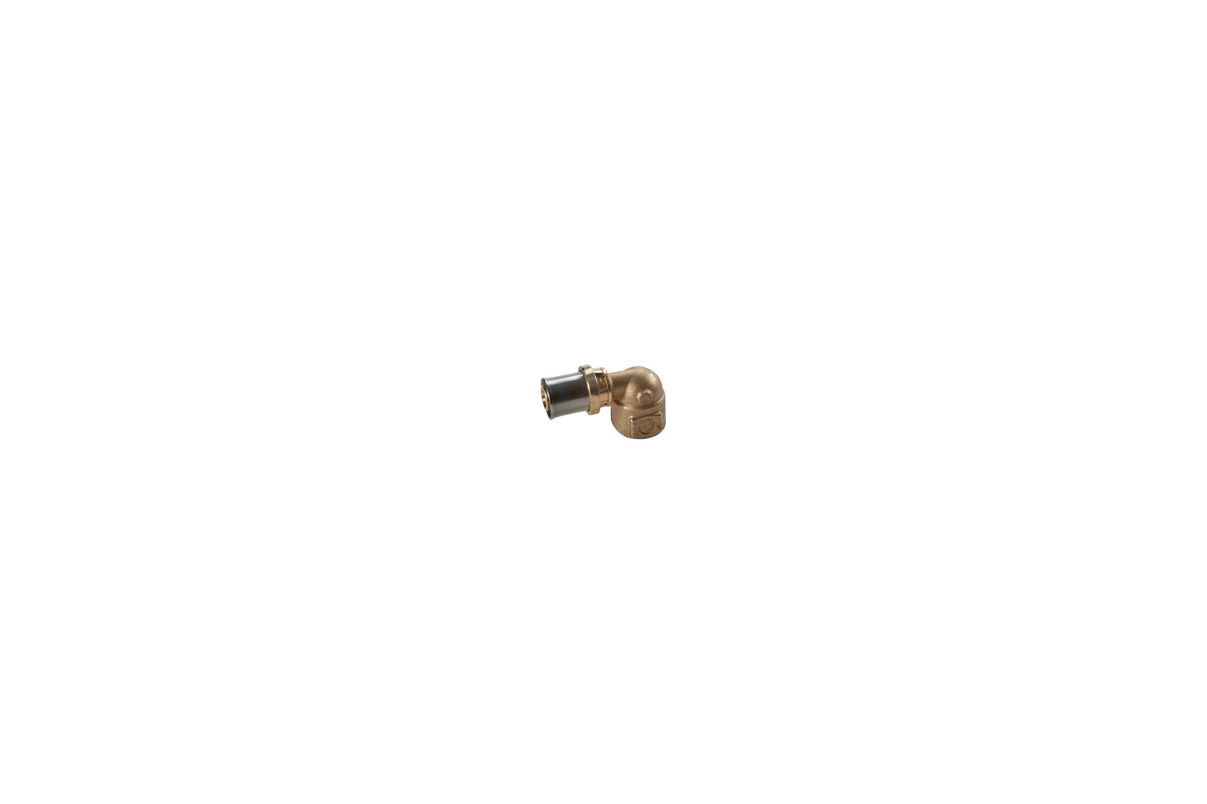 Угольник МП/PE-X Giacomini RM129 латунь пресс, Дн 16х3/4х90гр, ВР RM129Y043 127-5297