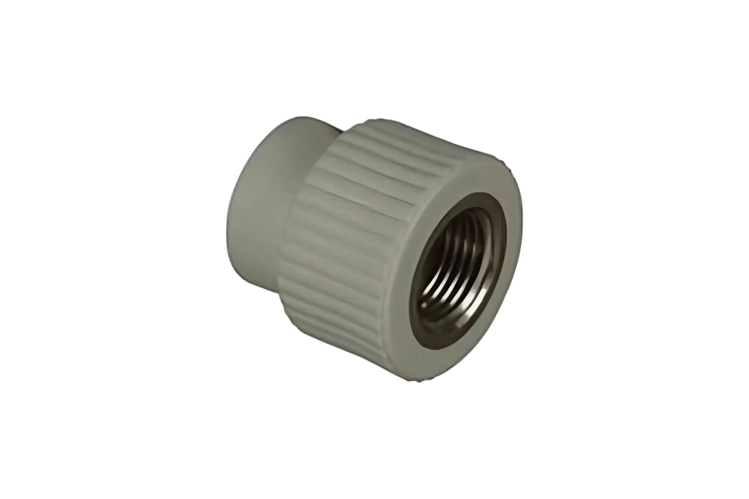 Муфта комбинированная TEBO PPR, вн.р. 20x1/2, серый 031023402