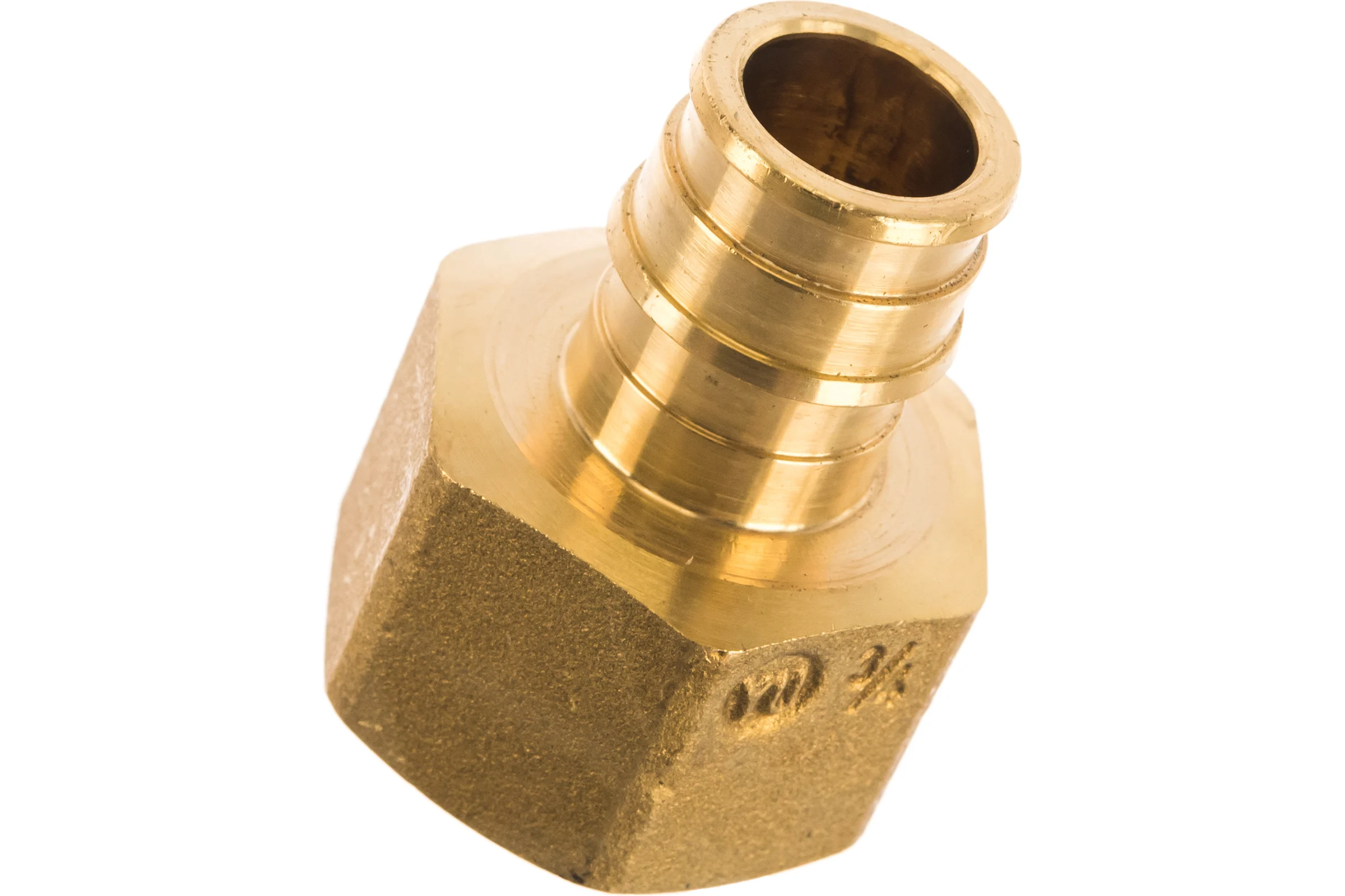 Муфта для PE-X Giacomini GX109 латунь, Дн 20х3/4, ВР GX109Y044 040-0358