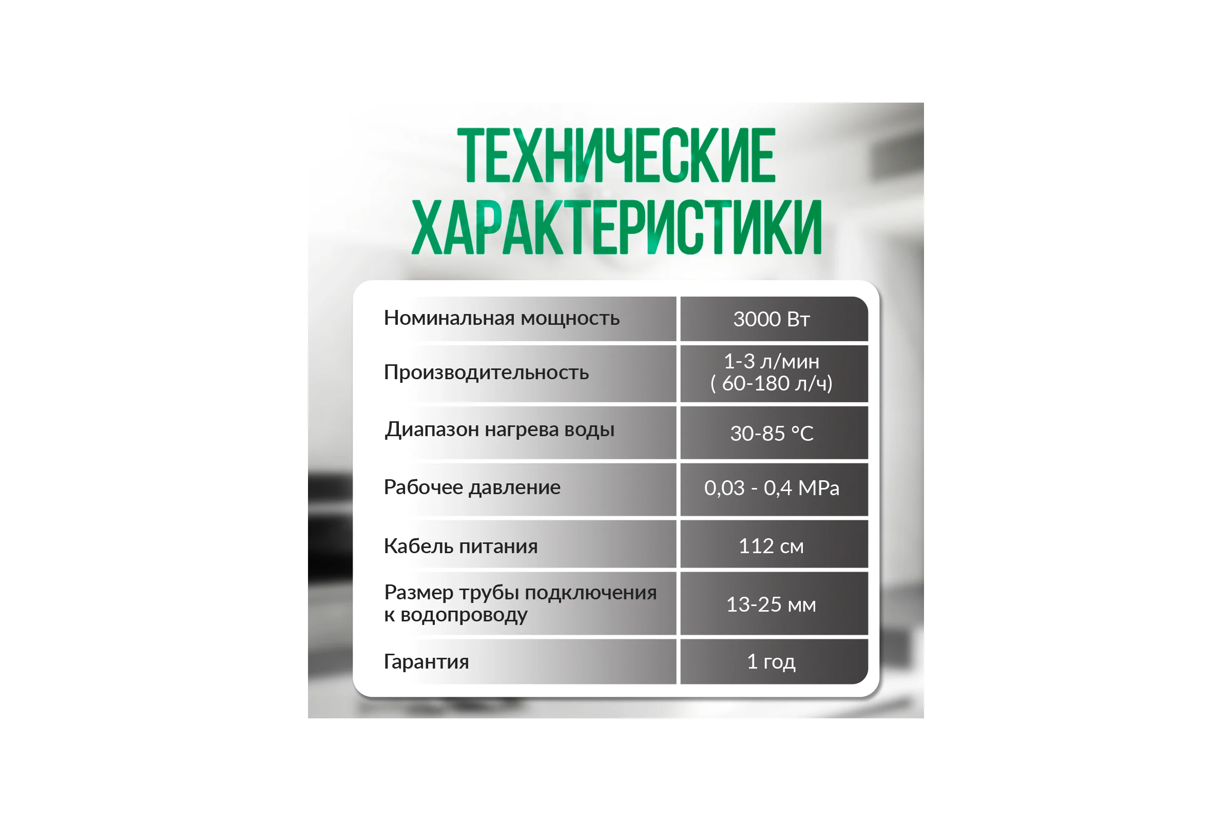 Водонагреватель проточный электрический Atlanta ATH-7435 white