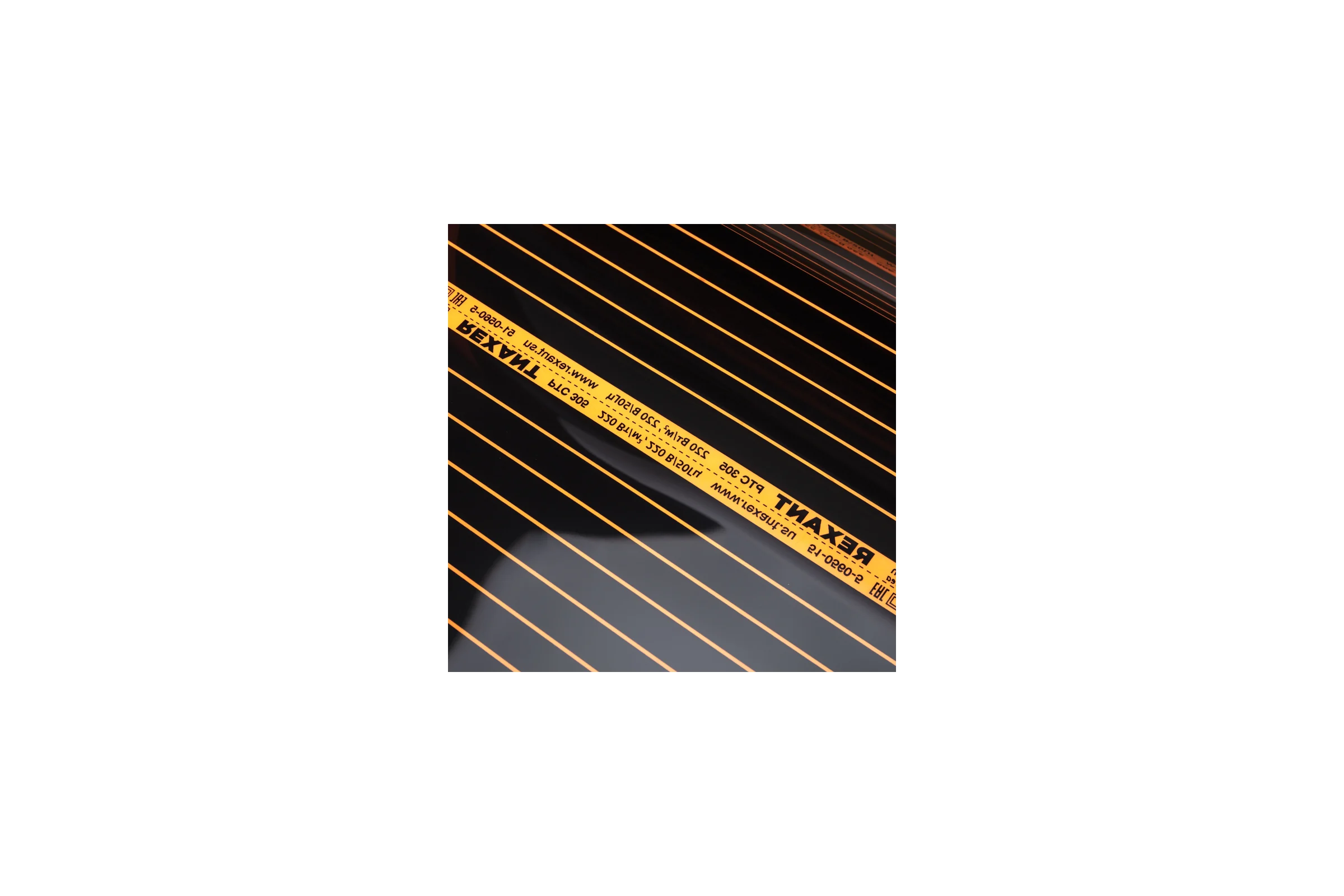 Пленочный теплый пол REXANT PTC 305, 220Вт/м², ширина 50см, толщина 0,338мм 51-0560-5