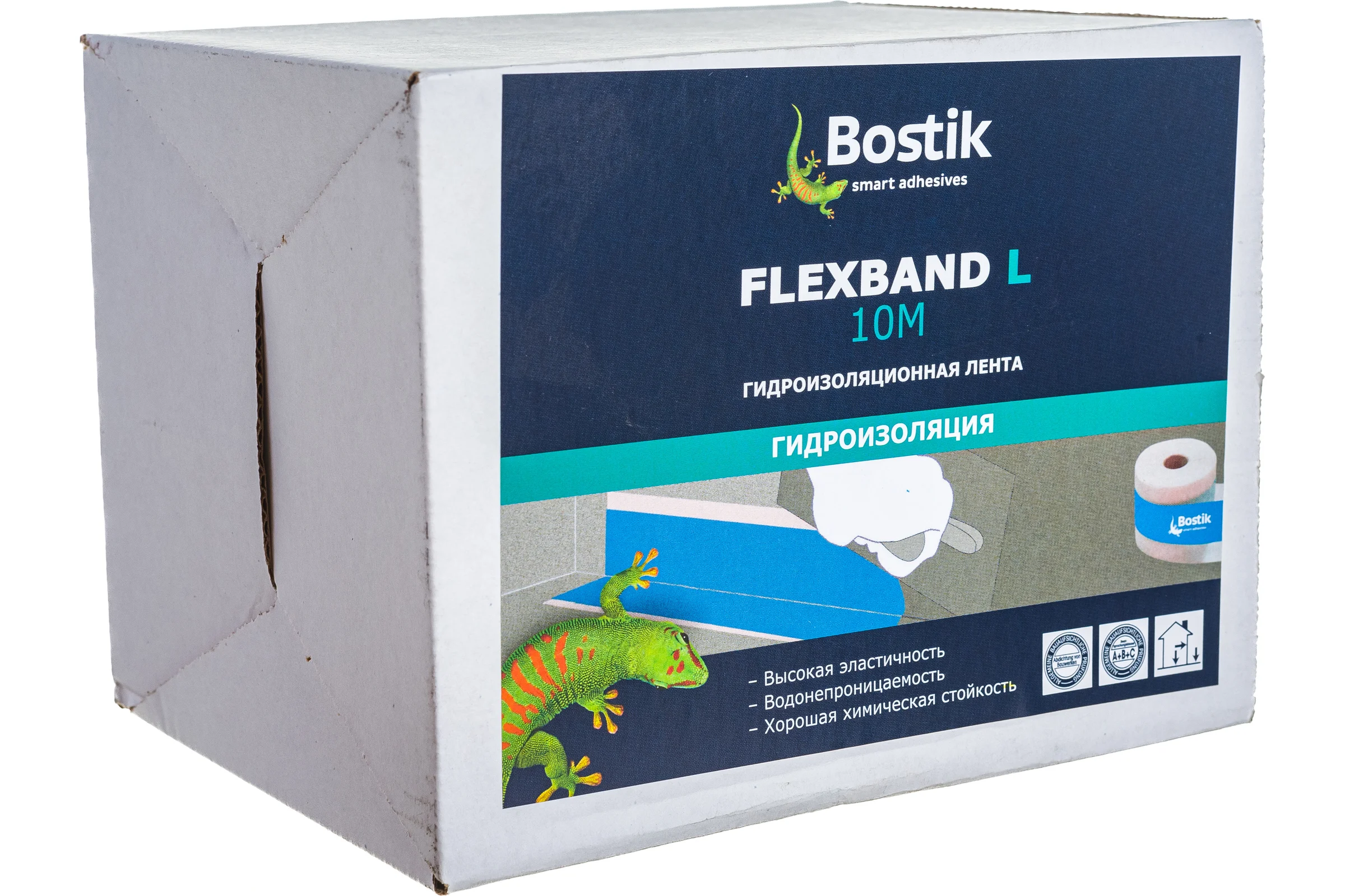 Гидроизоляционная лента на сетке BOSTIK FlexBand L 120 мм, 10 м tr700007