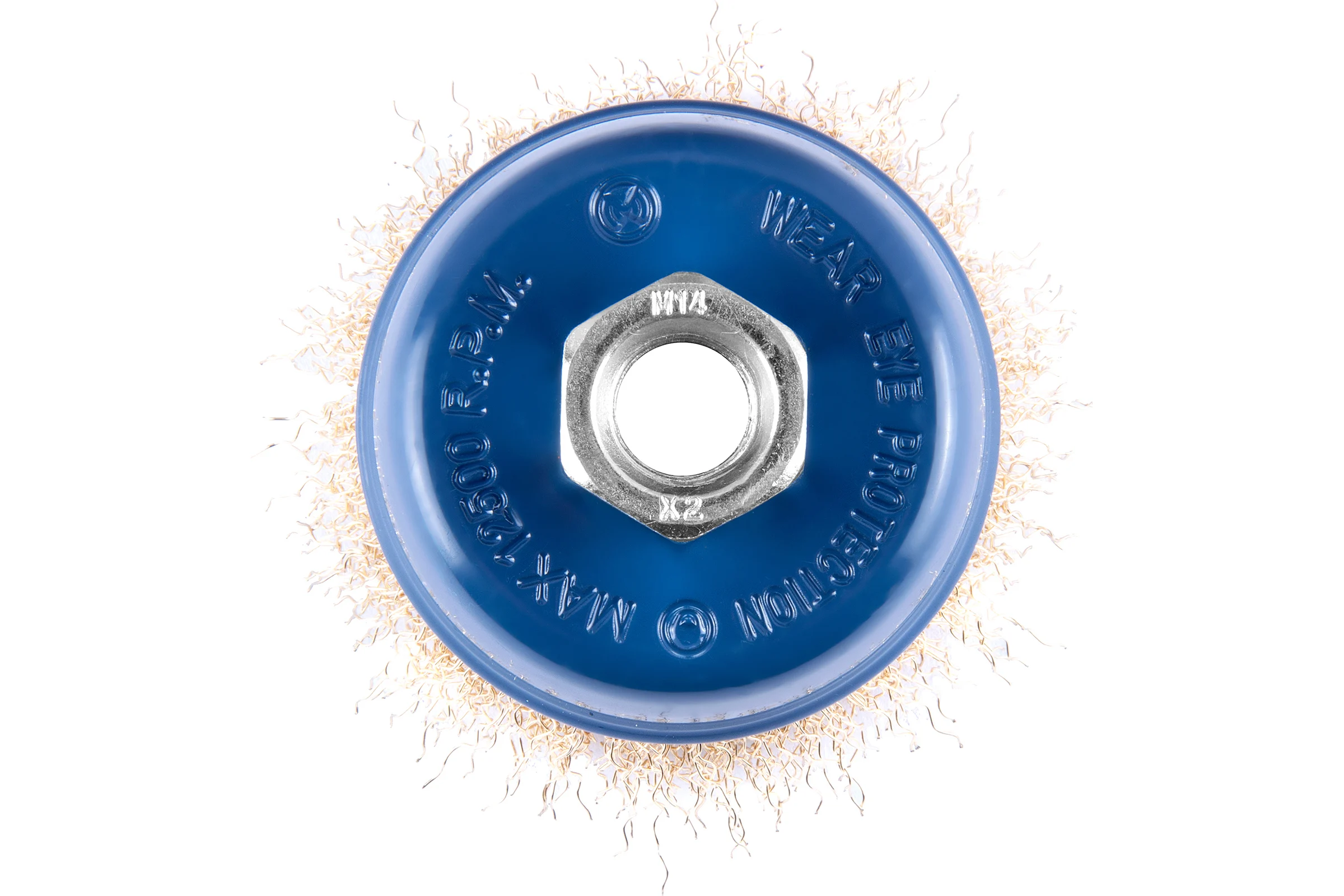 Кордщетка латунная для УШМ 75 мм MONOGRAM 107-080