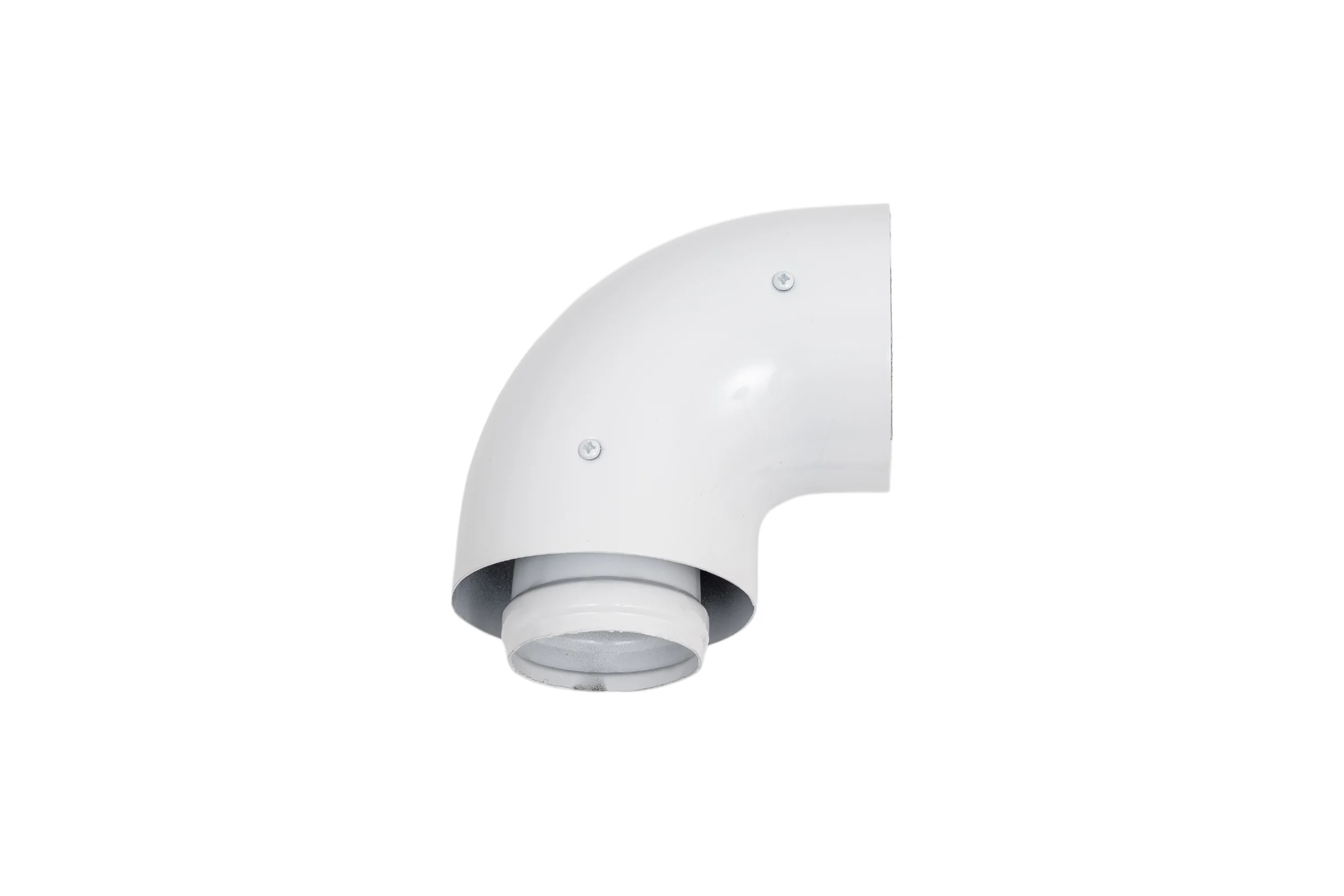 Отвод коаксиальный KRATS 60/100, Bosch, Buderus, Navien S/C/E, Baxi ECO Nova/Classic, Federica Bugatti, Baltur, Лемакс, Fondital и др. в комплекте фланец K-02F
