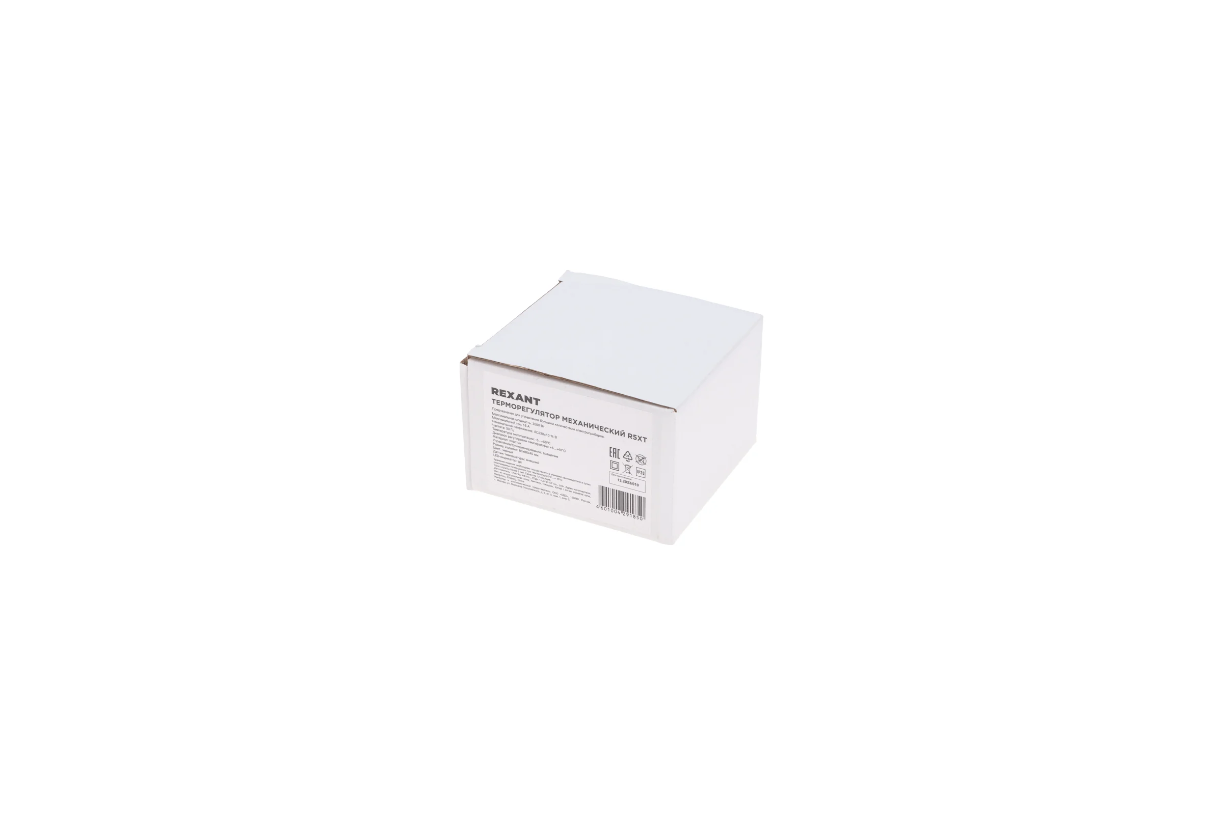 Терморегулятор механический REXANT R5XT, 3,5кВт, черный 51-0593