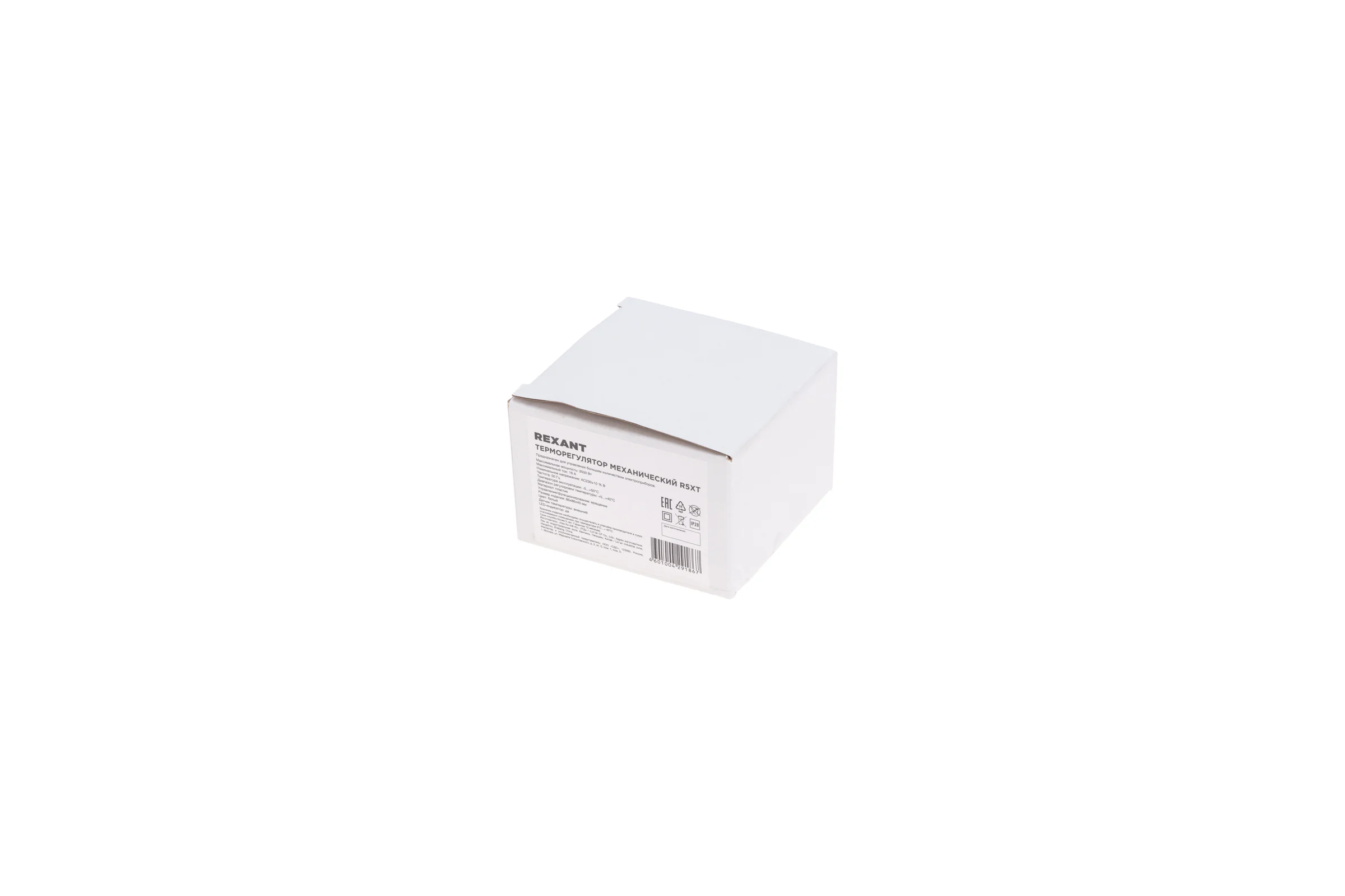 Терморегулятор механический REXANT R5XT, 3,5кВт , белый 51-0592
