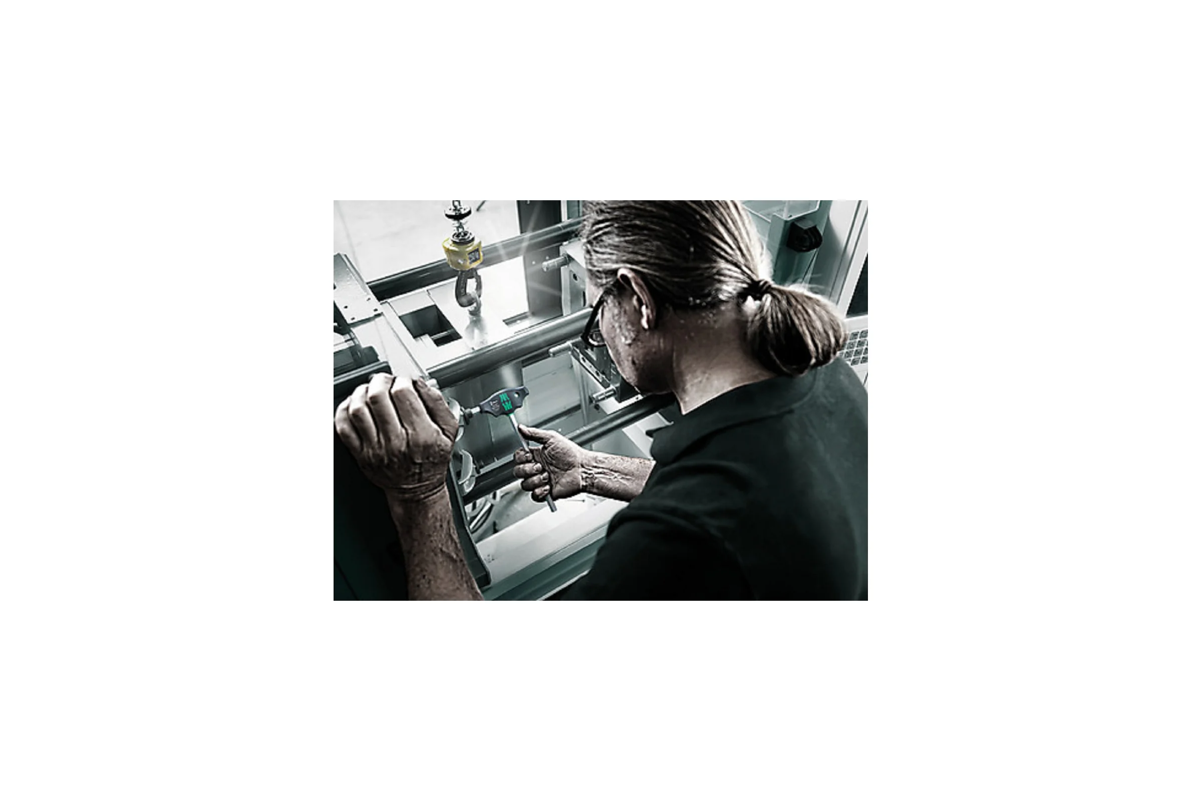 Шестигранная отвертка WERA 454 Hex-Plus, с Т-образной рукояткой, 2 x 100 мм WE-023330