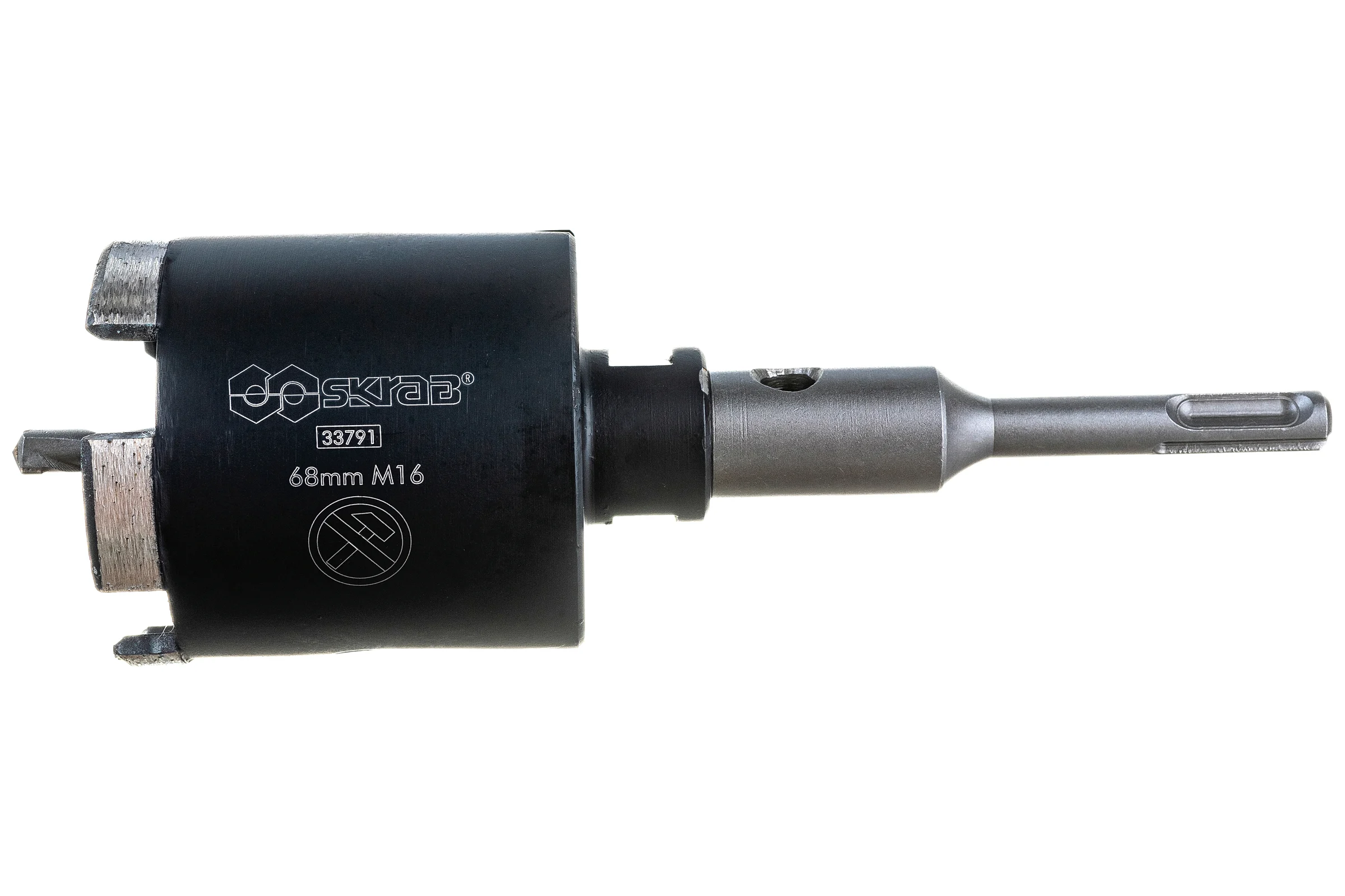 Коронка алмазная по бетону (68 мм; SDS-Plus) SKRAB 33791