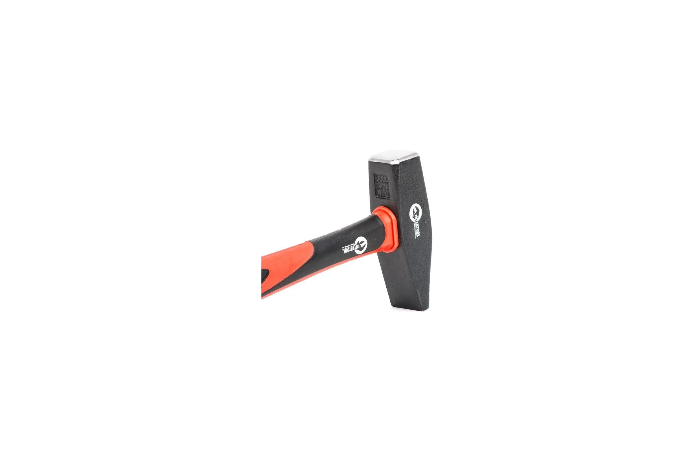 Молоток INTERTOOL 1000 г, ручка из фибергласа HT-0210