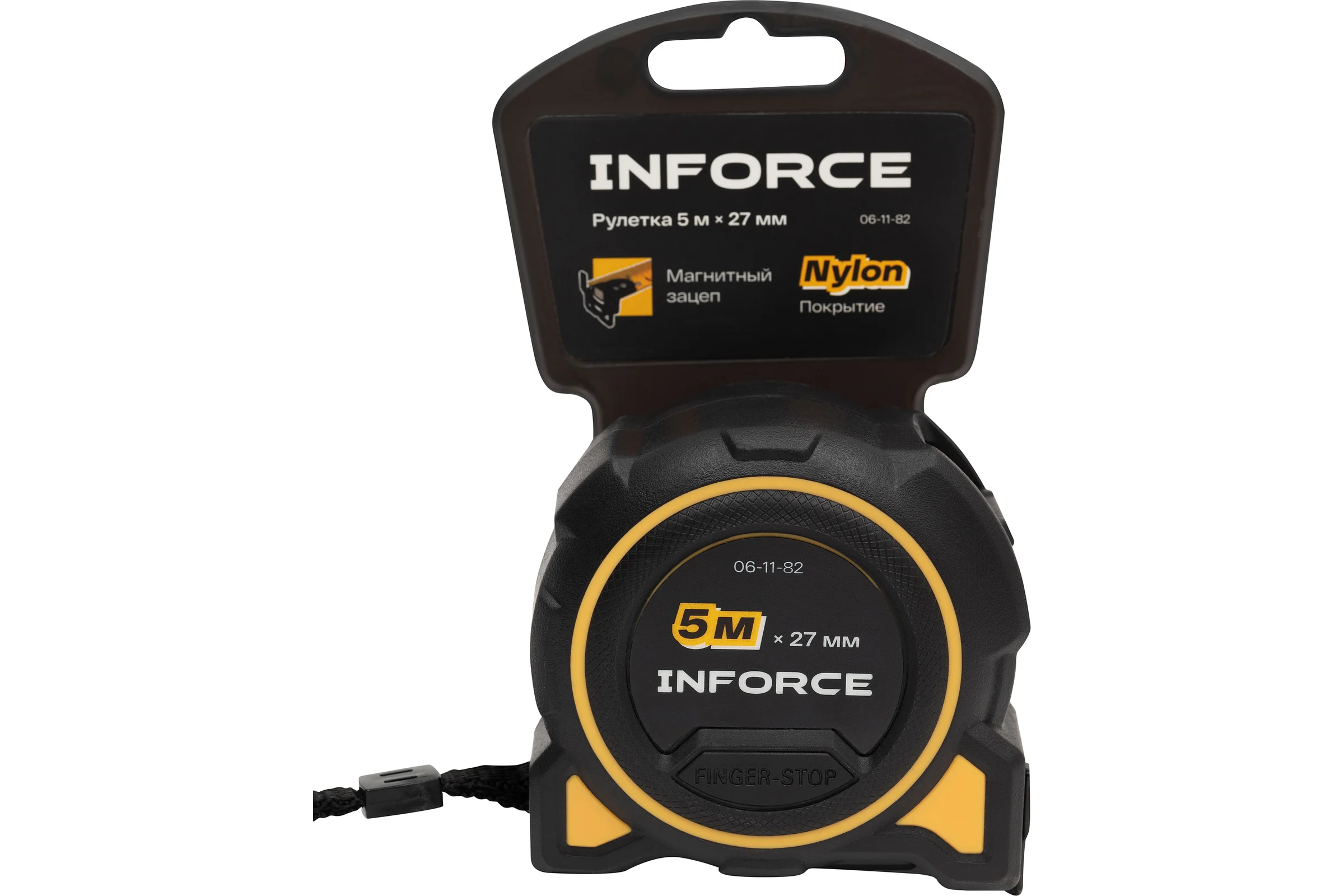 Рулетка Inforce 5 м x 27 мм 06-11-82