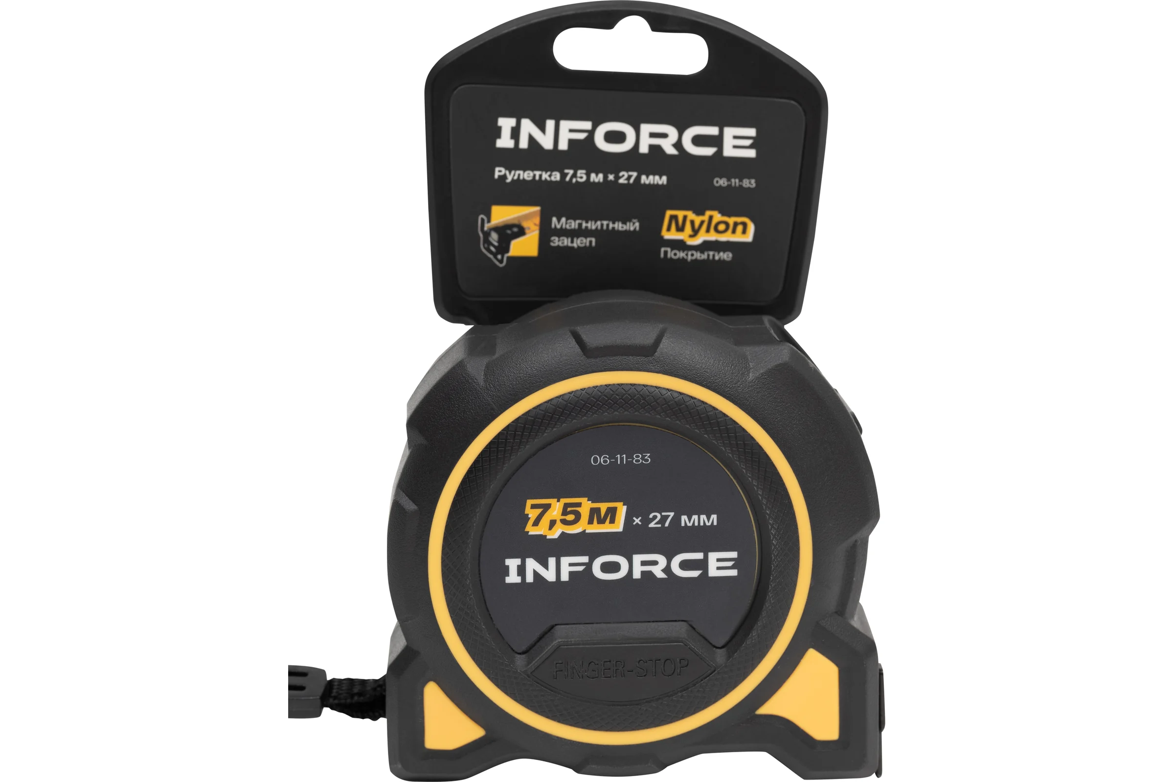 Рулетка Inforce 7.5 м x 27 мм 06-11-83