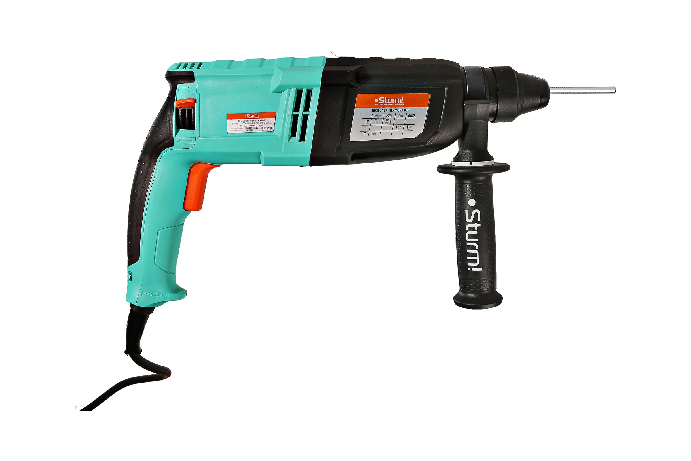 Перфоратор Sturm SDS Plus RH2524BR