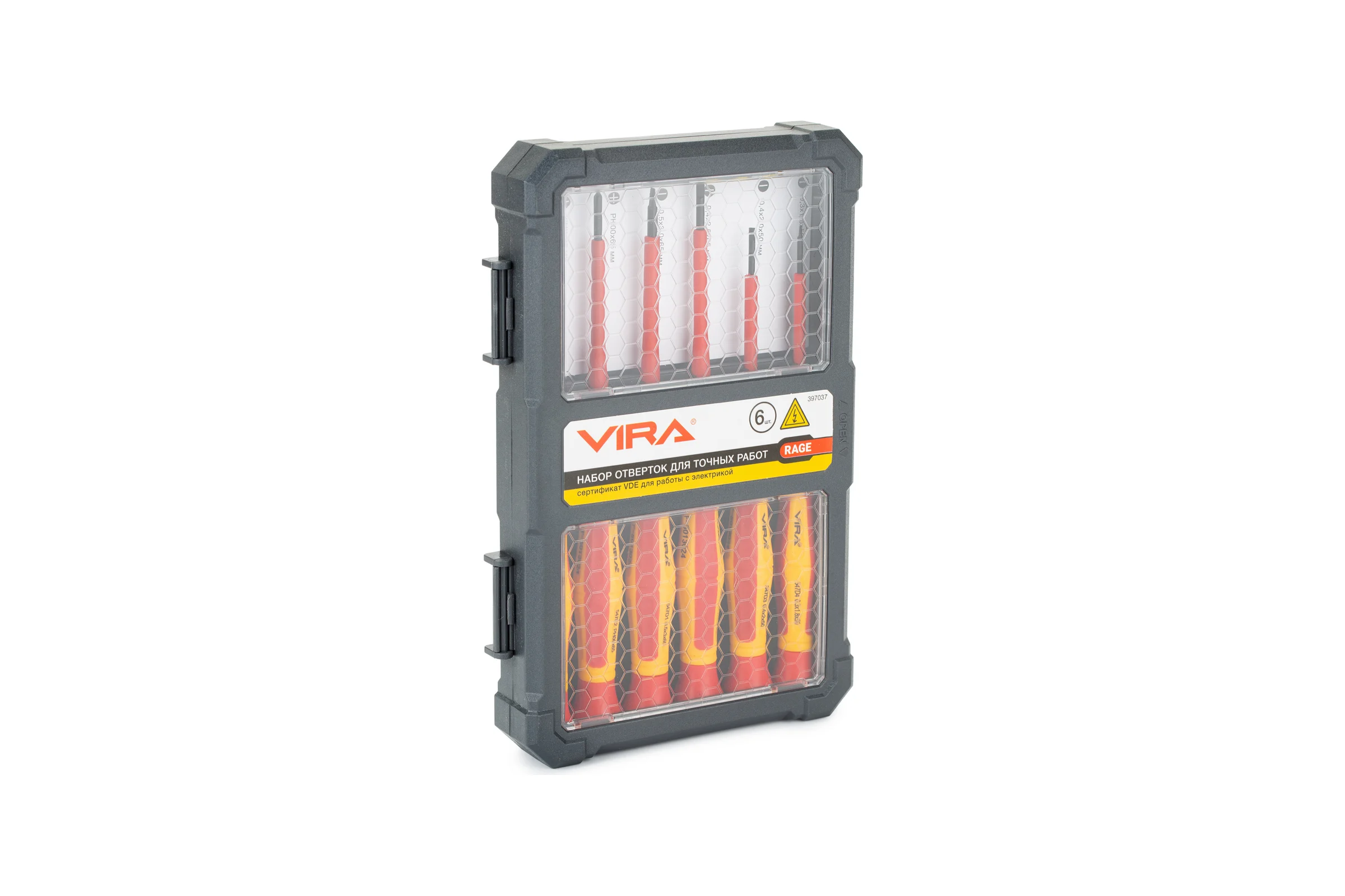 Набор отверток для точных работ RAGE by VIRA VDE 1000В 6 шт. 397037