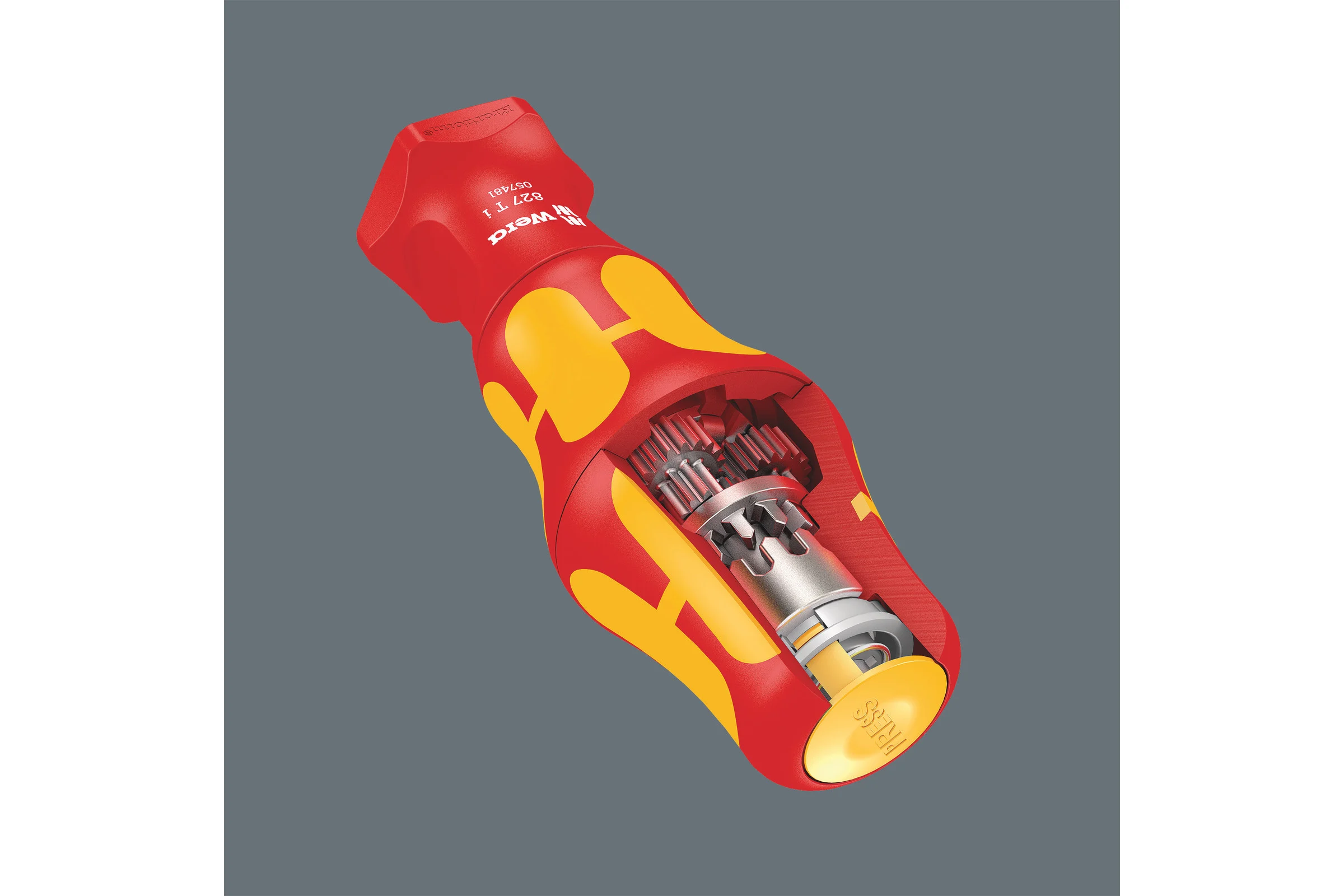 Ручка-держатель WERA 827 T i Kraftform Turbo 9 x 125 мм WE-057481