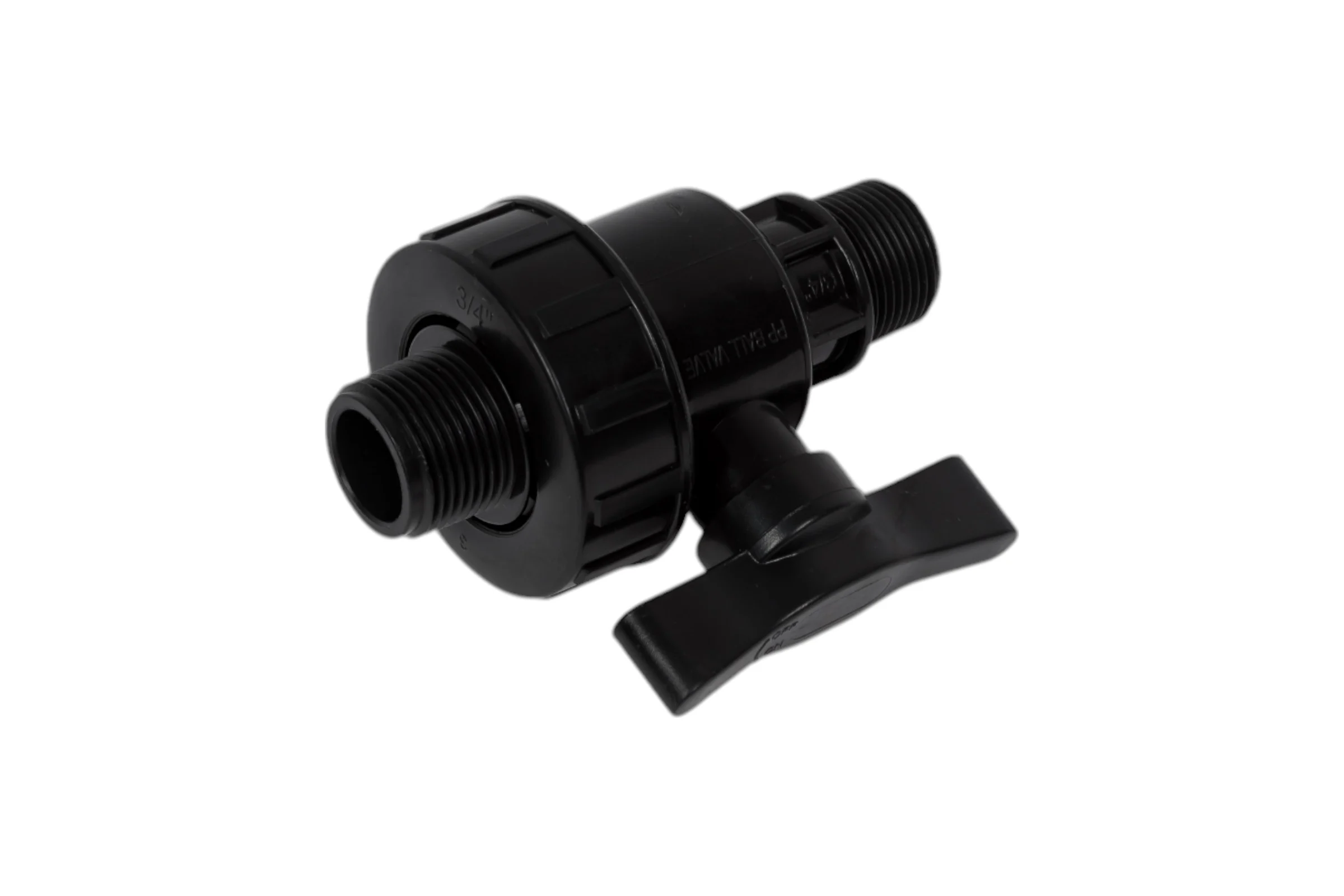 Кран ПНД Rvc 3/4" шш 16961