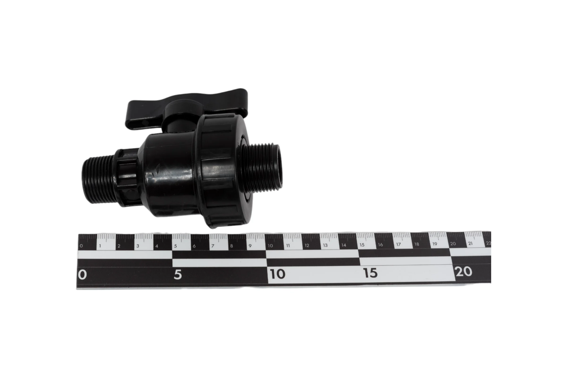 Кран ПНД Rvc 3/4" шш 16961