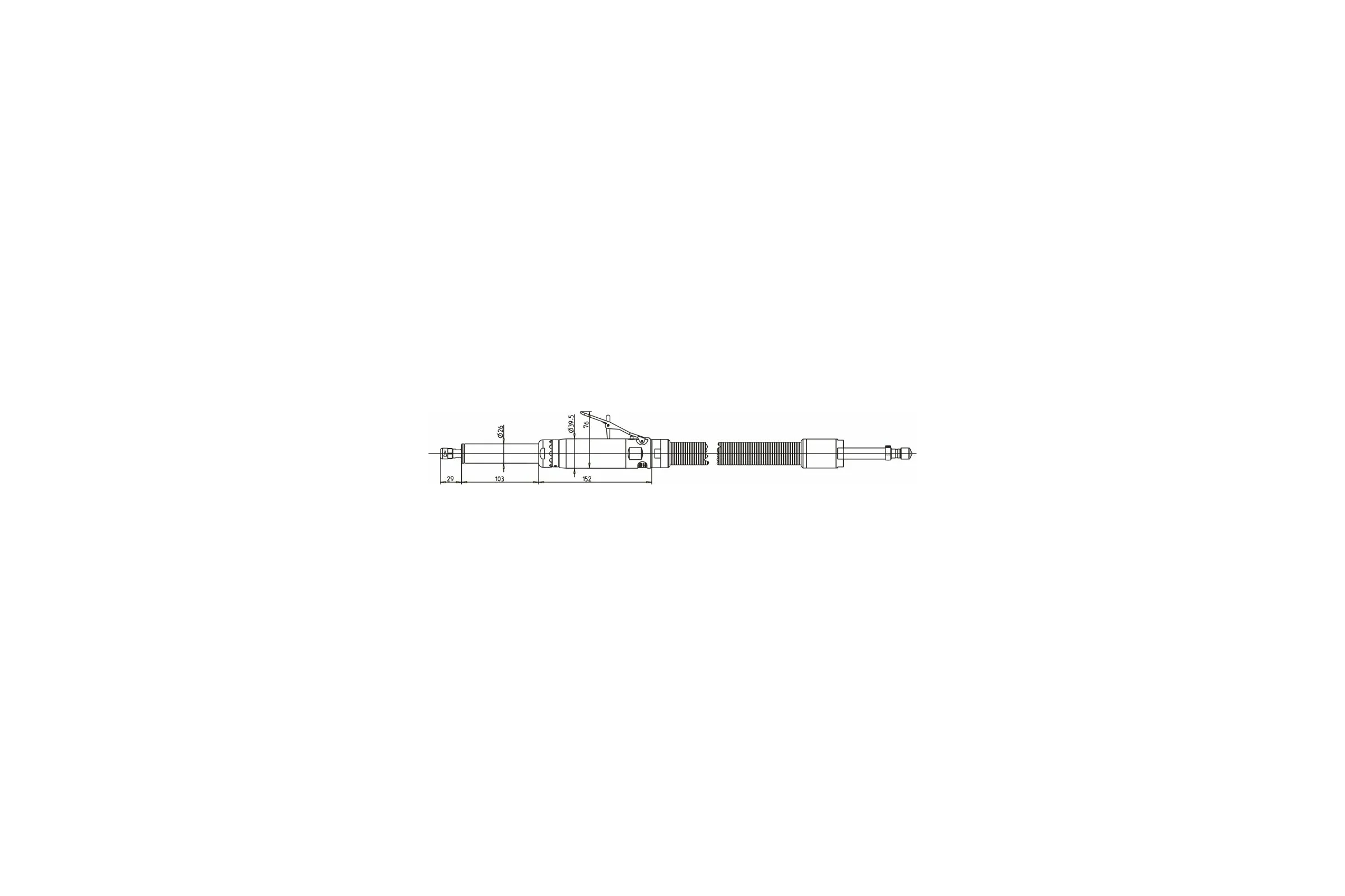 Прямая шлифовальная машинка DEPRAG GDS050-200BXI 6060991A