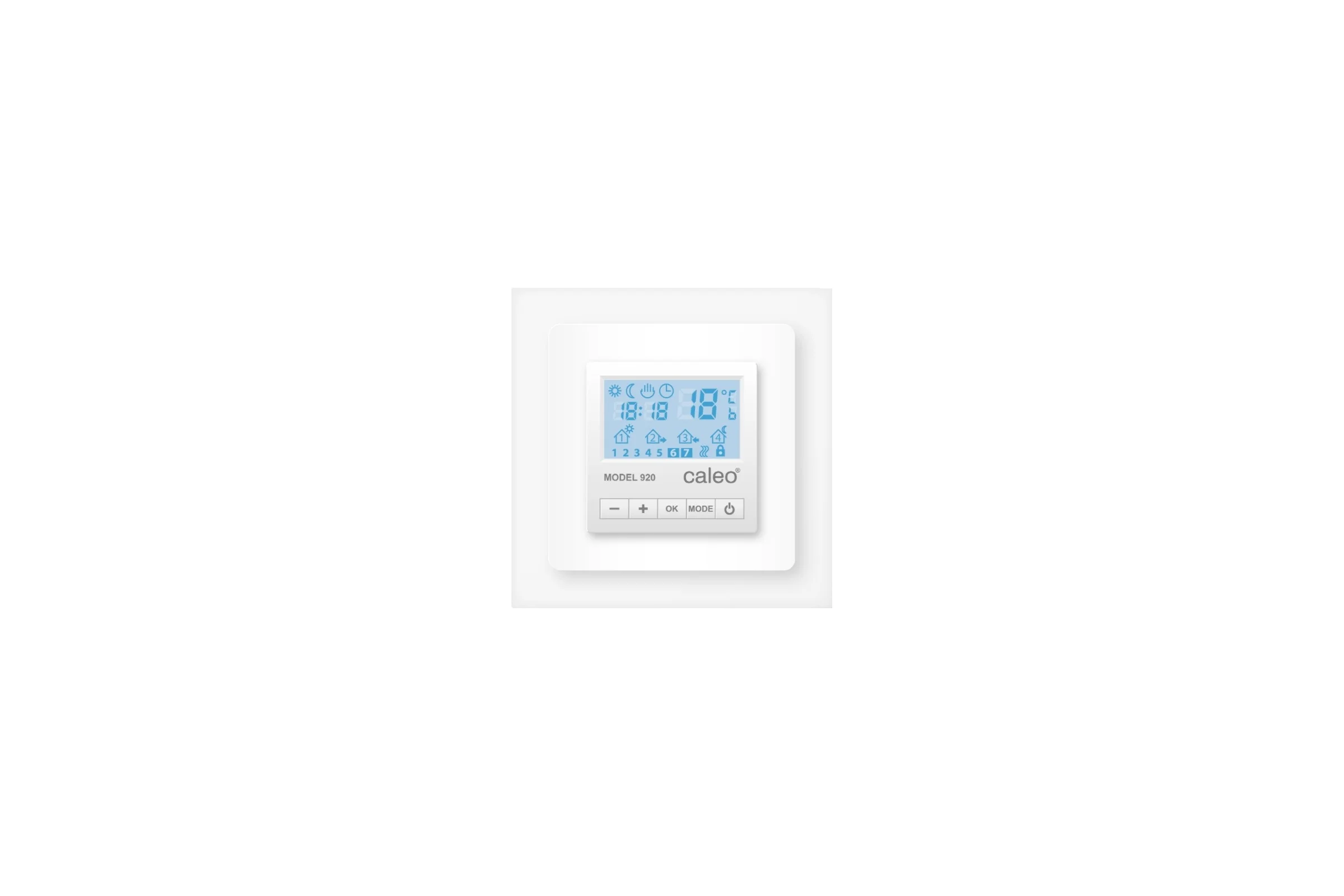 Терморегулятор 920 белый 3.5 кВт Caleo 048507