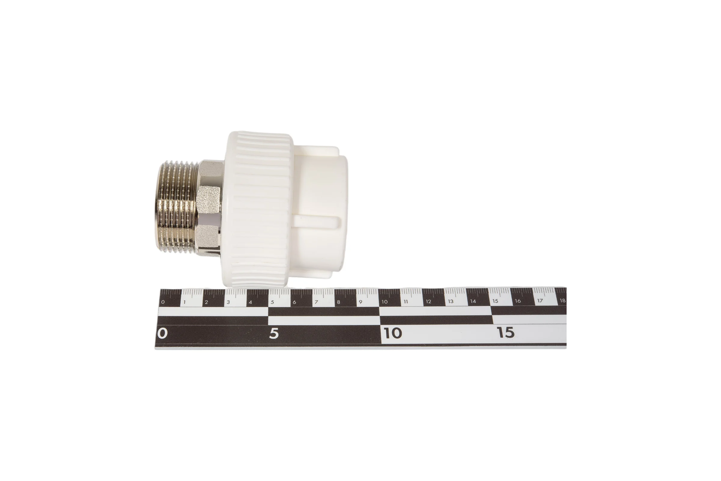 Муфта TEBO PPR комбинированная 40x1.1/4" НР под ключ 030020710