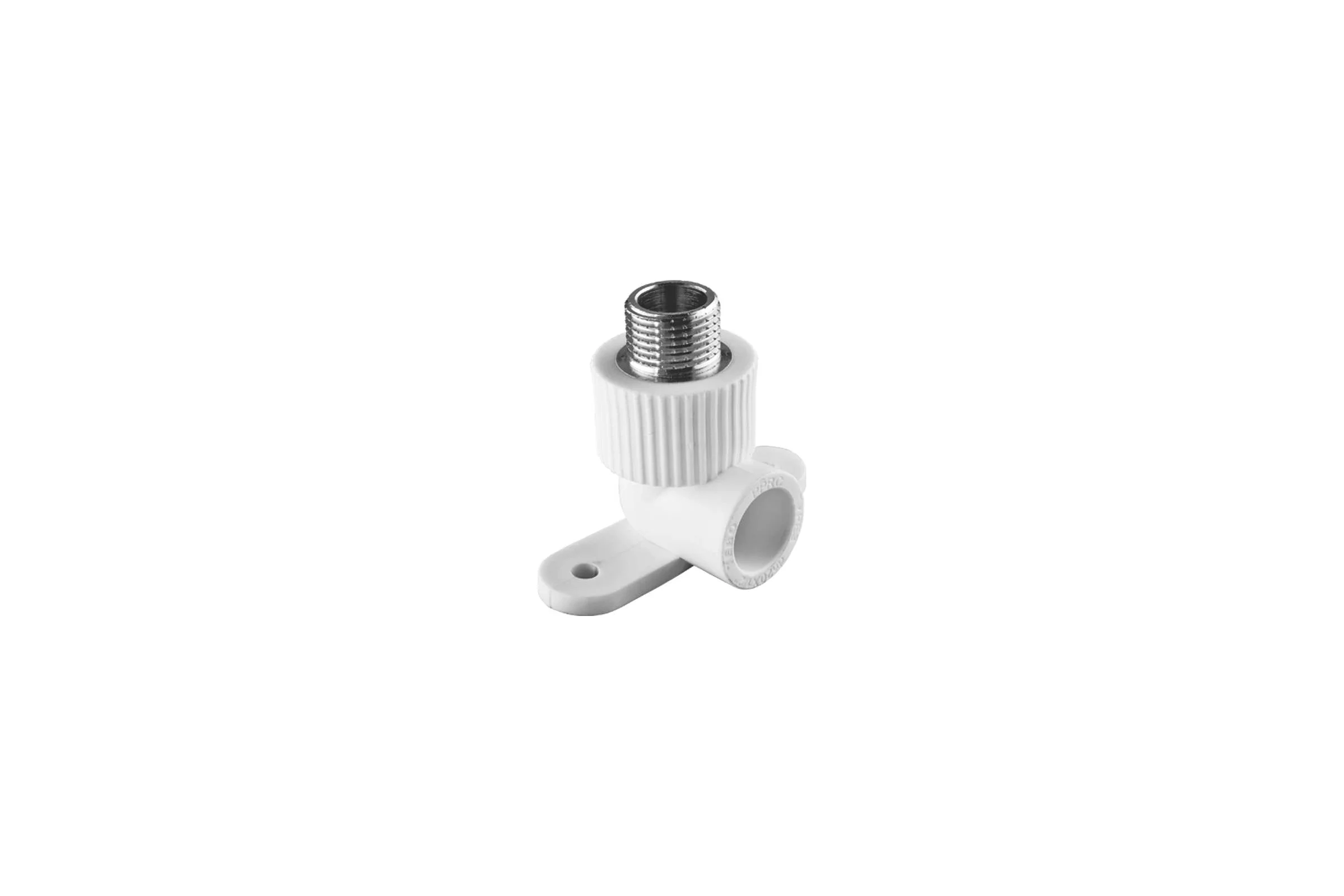 Комбинированный угольник TEBO PPR 25x1/2" НР с креплением 030030904