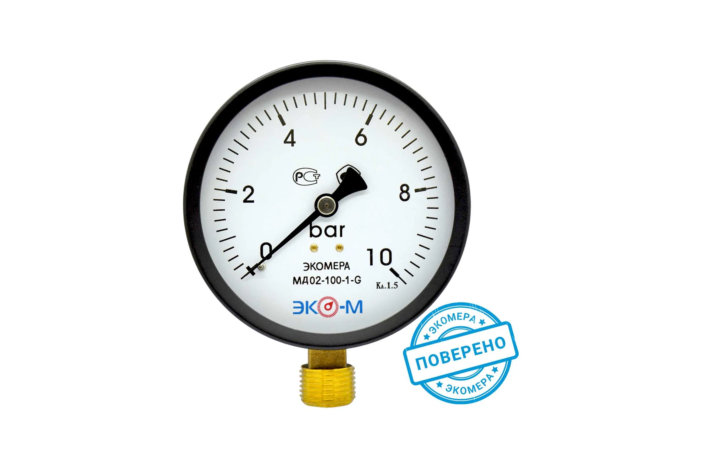 Манометр ЭКО-М Экомера МД02-100-G-10-ЭИ